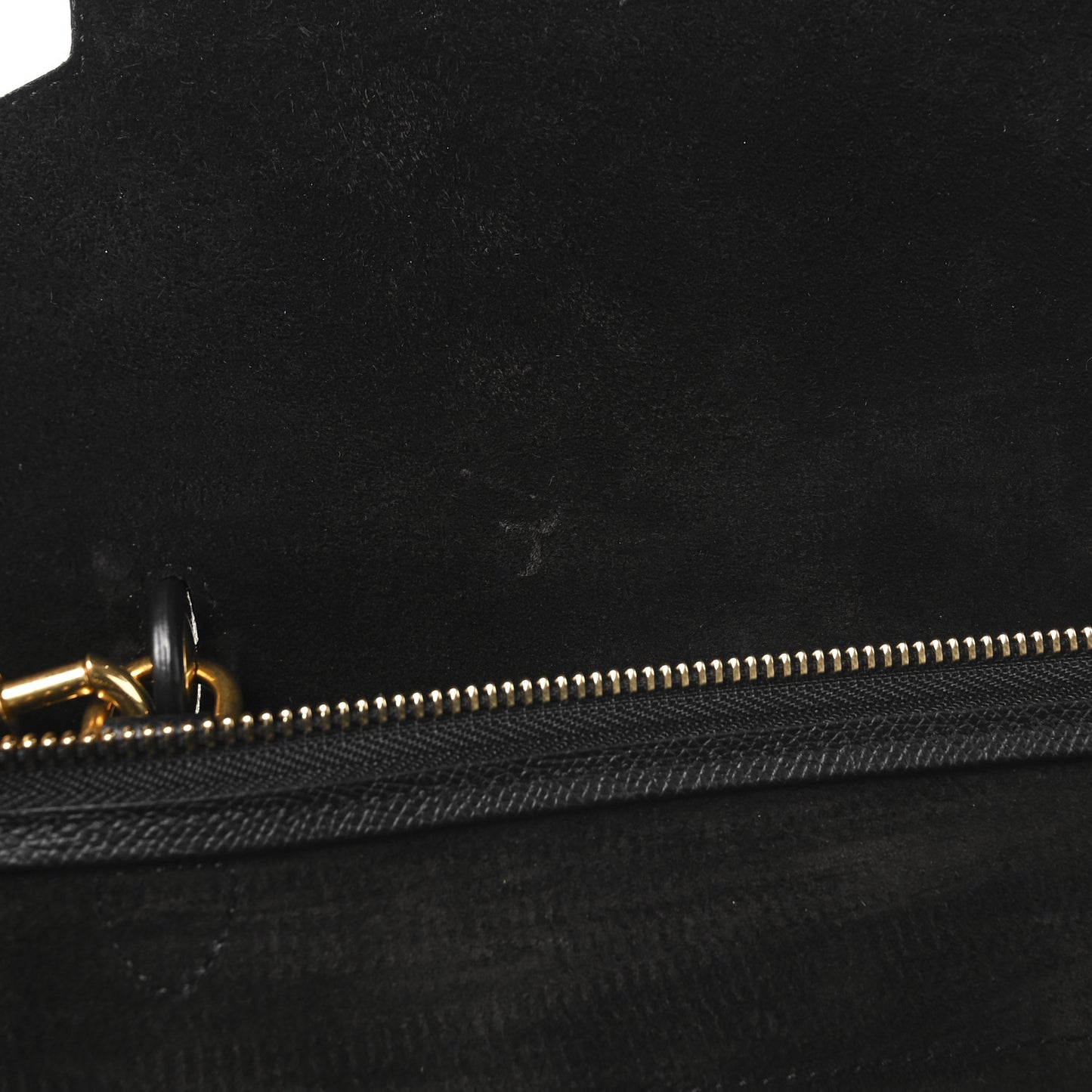 Grained Calfskin Mini Belt Bag Black