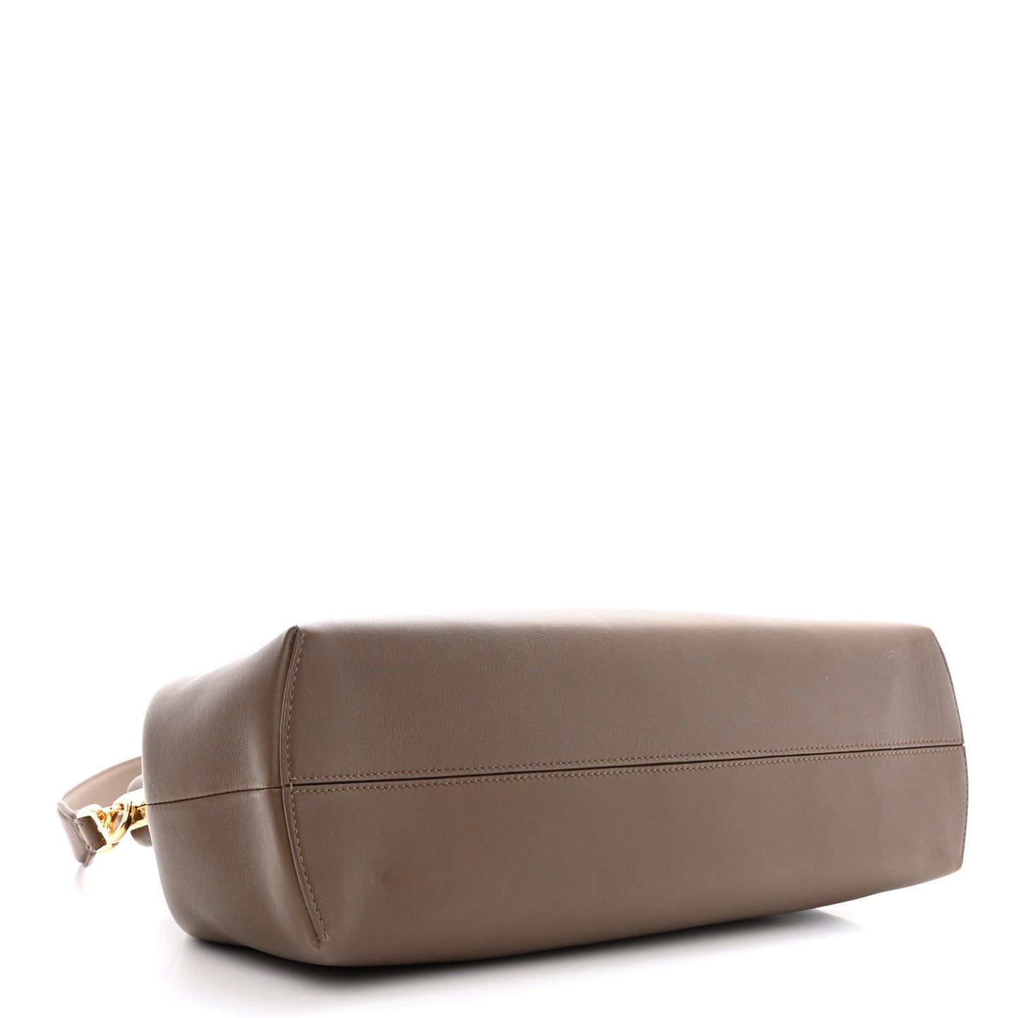 Shiny Nappa Large Fendi First Brown