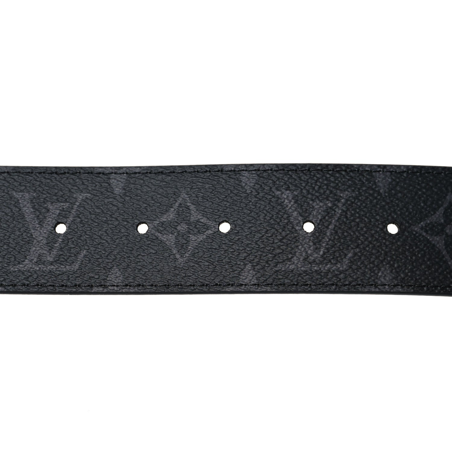Louis Vuitton Calfskin Monogram Eclipse 40mm LV Initiales Reversible Belt 110 44 3 of 5