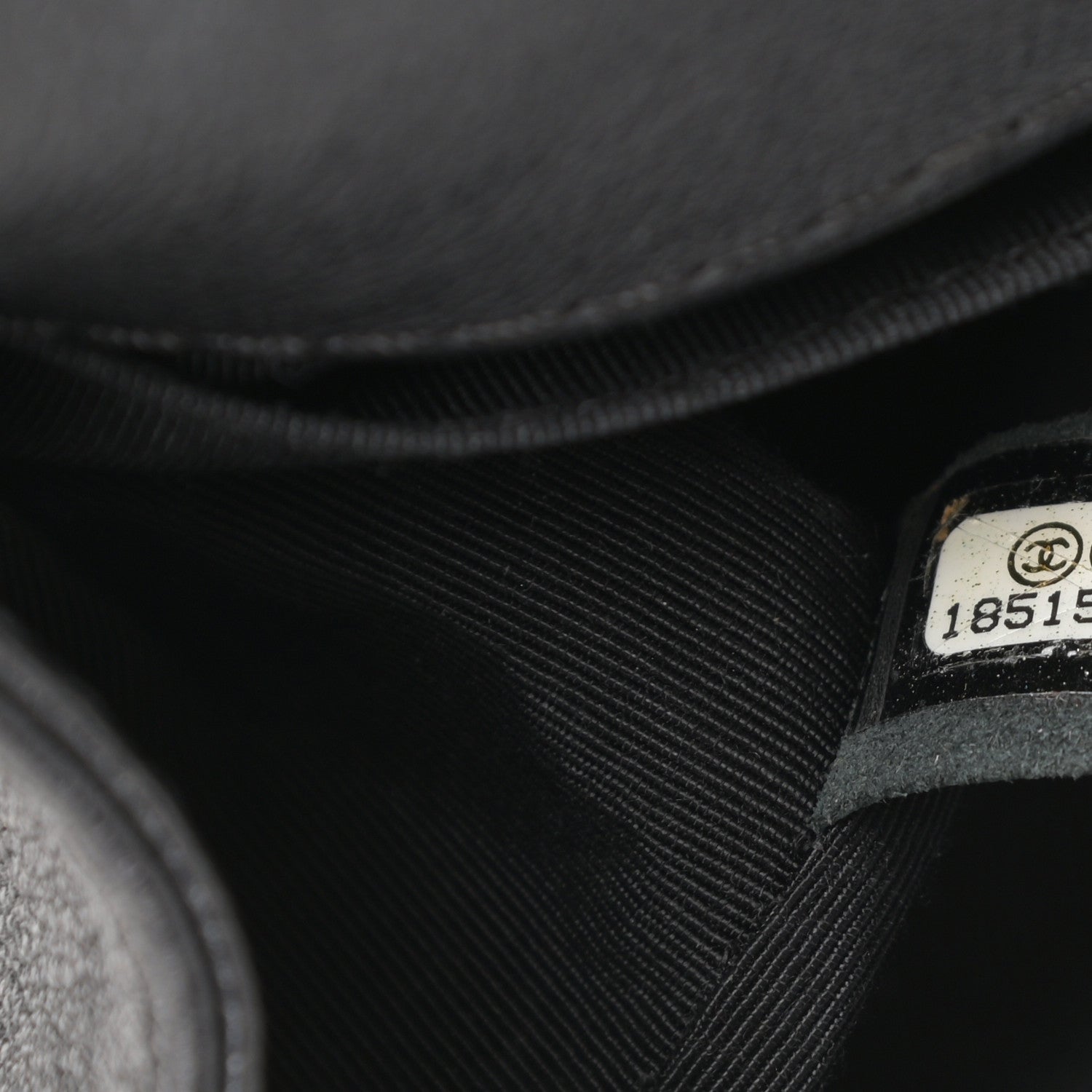 Chanel Metallic Calfskin Quilted Medium Boy Flap Black 7 of 15