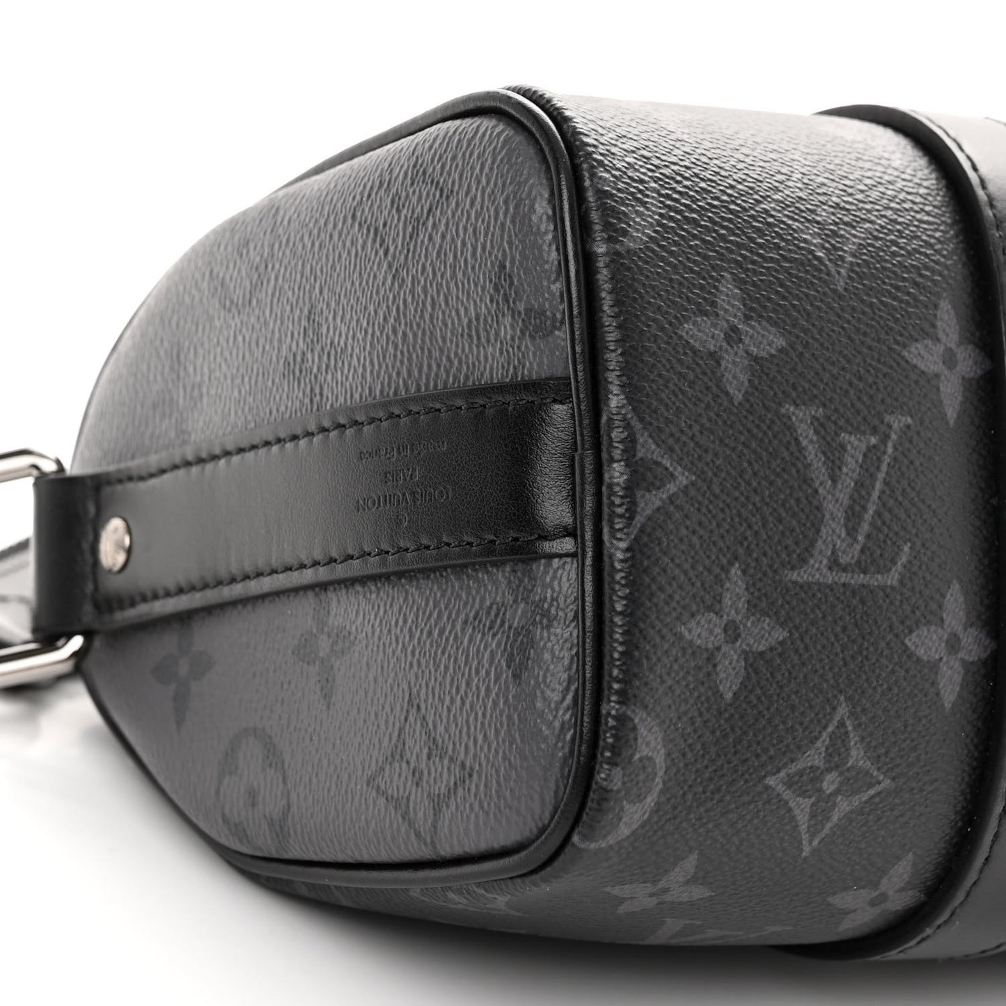 Reverse Monogram Eclipse Keepall XS Black