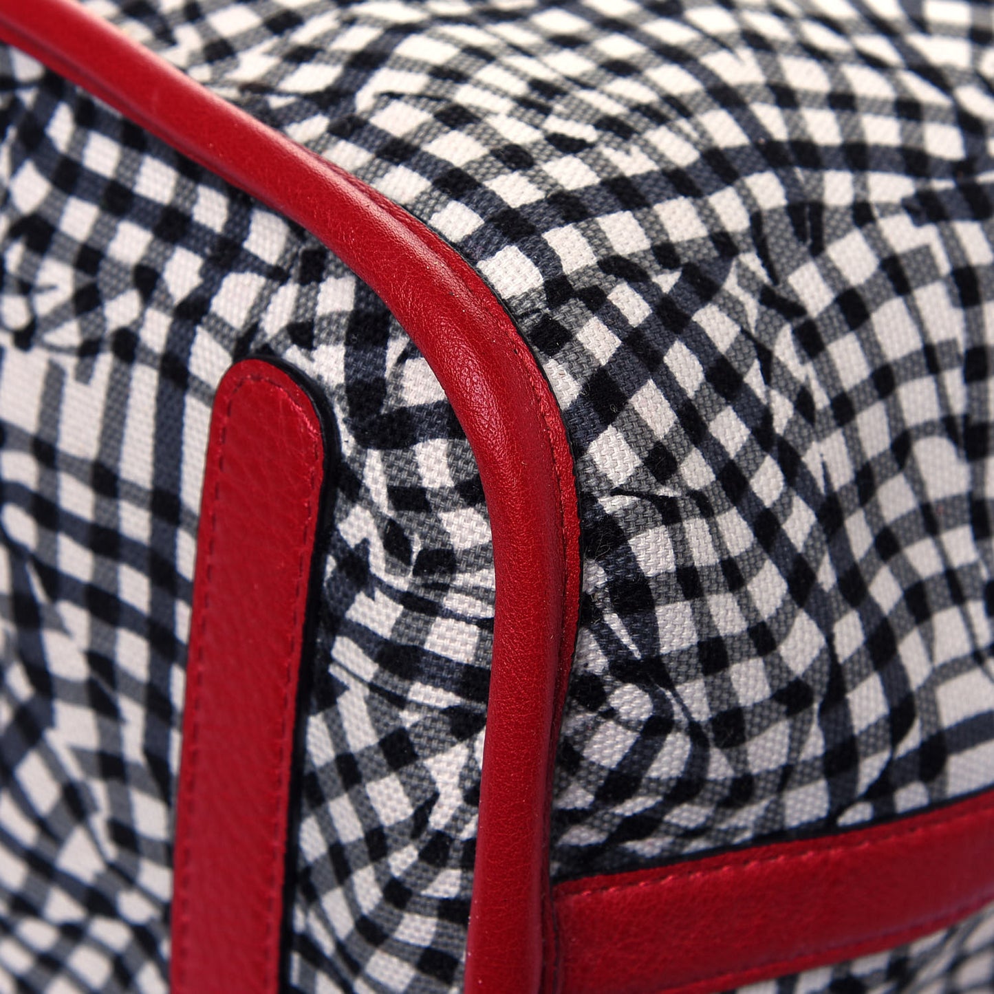 Visetos Medium Liz Reversible Shopper Tote Ruby Red