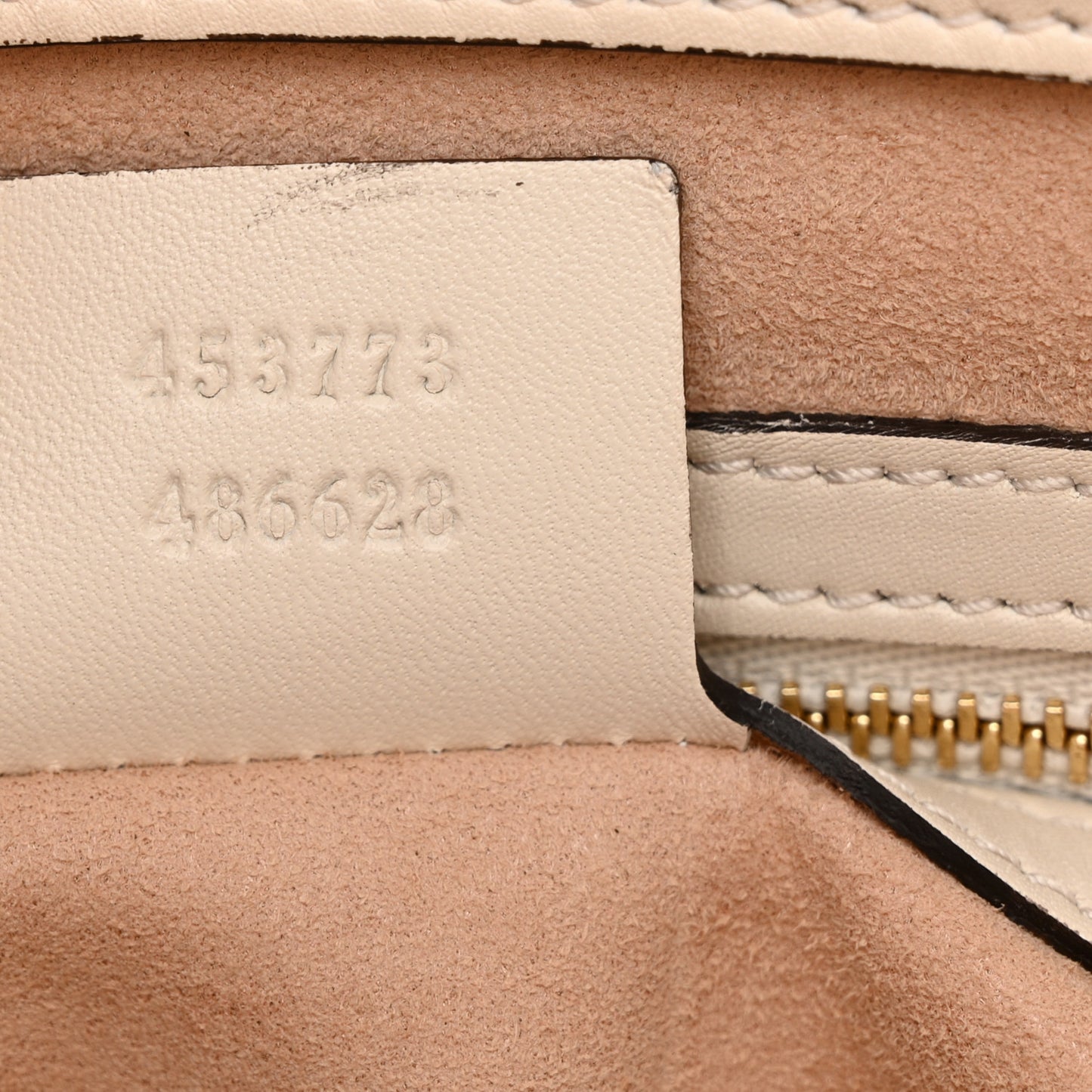 Guccissima Signature Medium Shoulder Tote Bag Mystic White