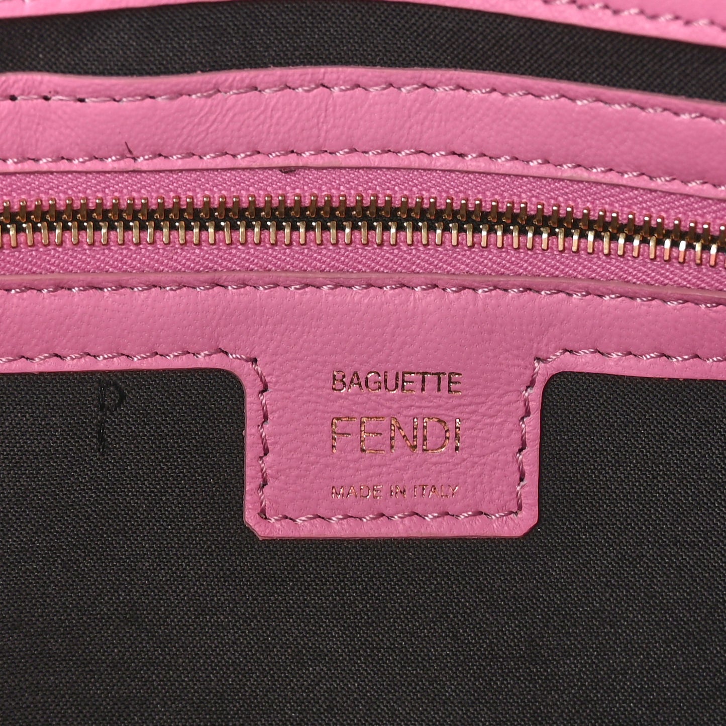 Nappa FF 1974 Embossed Baguette Lollypop