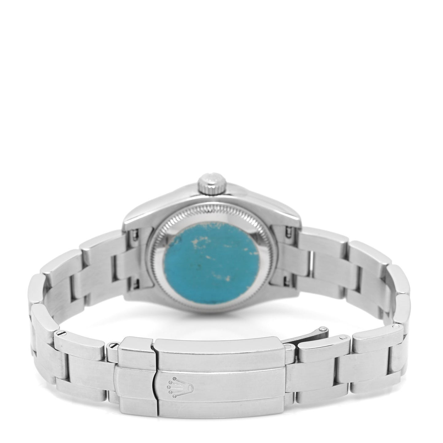 Stainless Steel 26mm Oyster Perpetual Watch Black 176200