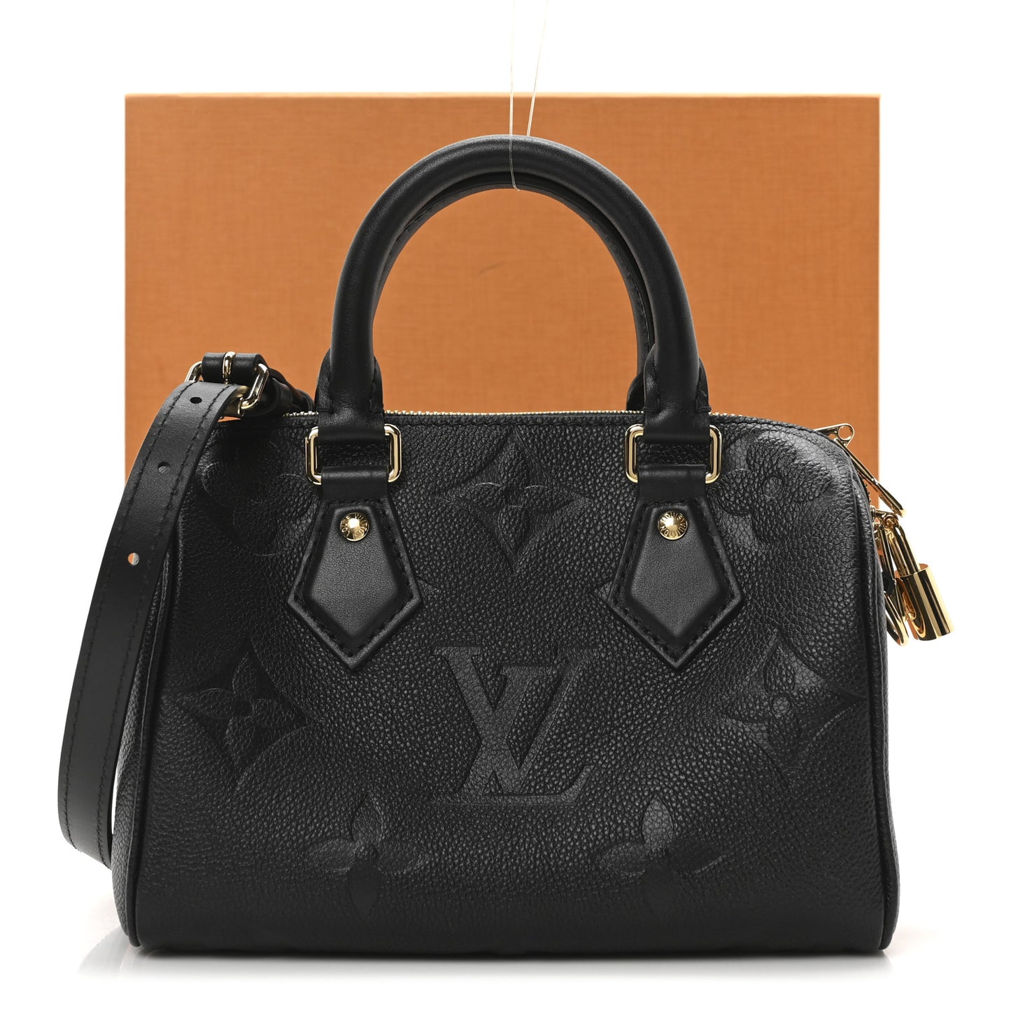 Empreinte Monogram Giant Speedy Bandouliere 20 Black