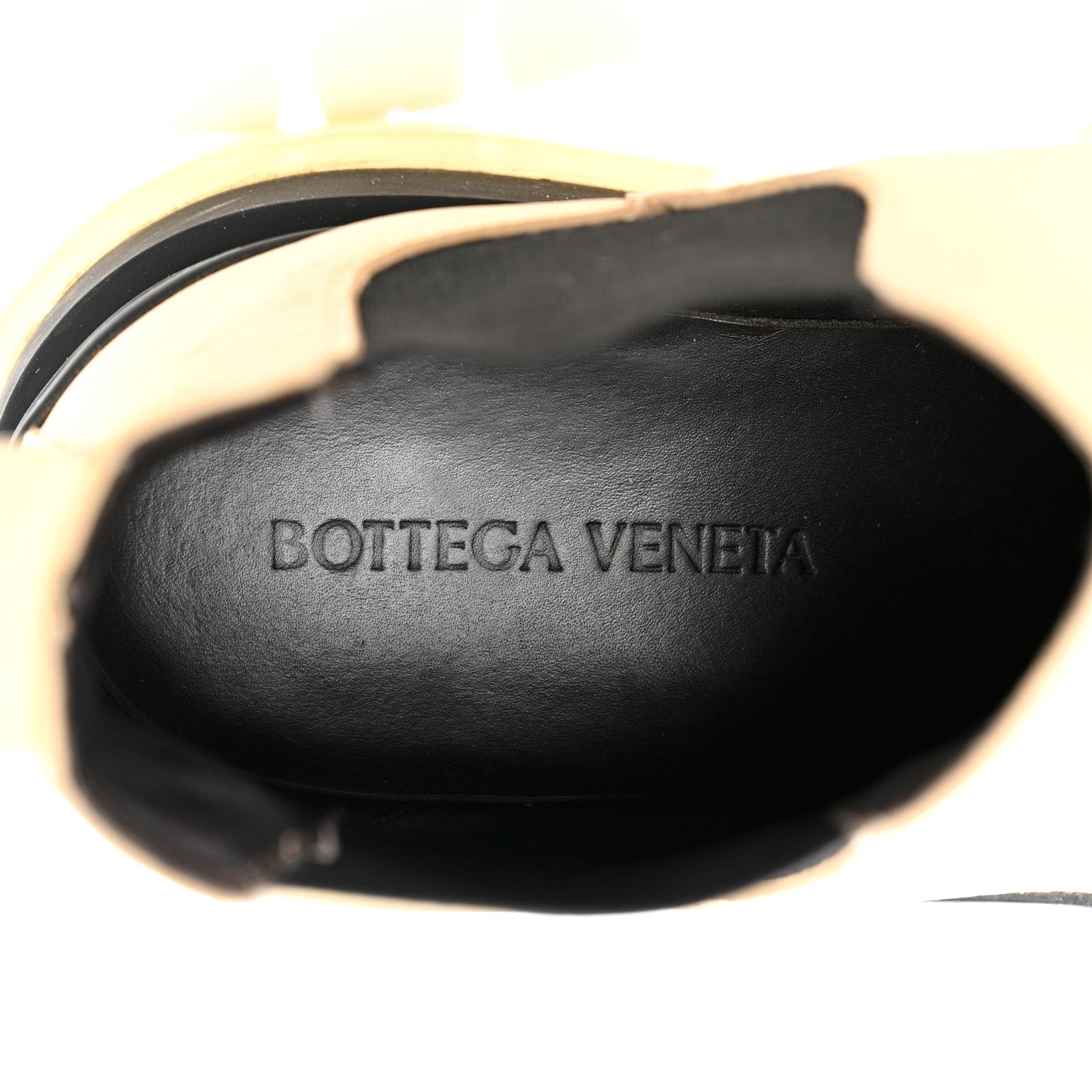 Bottega Veneta Calfskin Mens The Tire Cropped Chelsea Boots 42 Wax Black Transparent 7 of 11