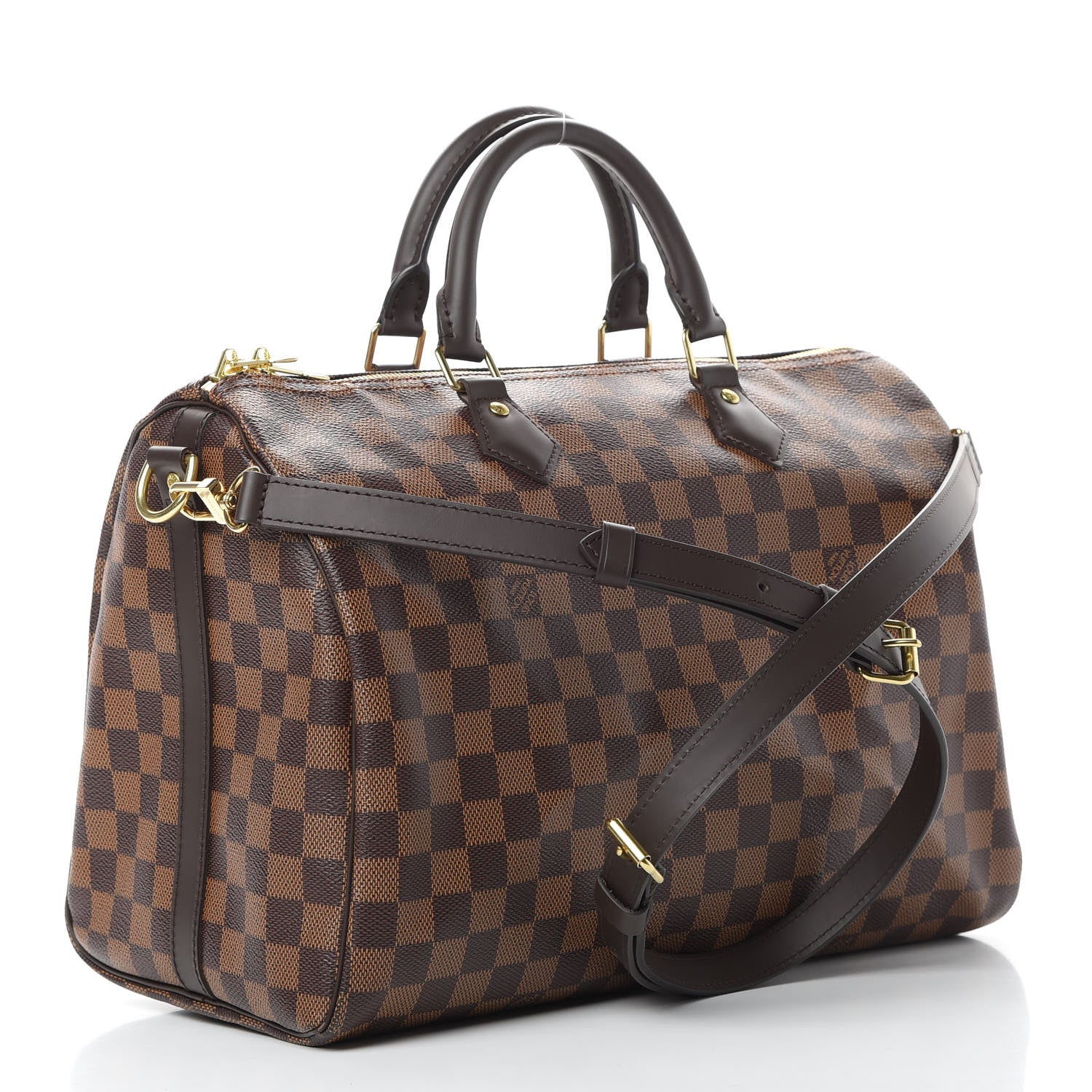Louis Vuitton Damier Ebene Speedy Bandouliere 35 4 of 14