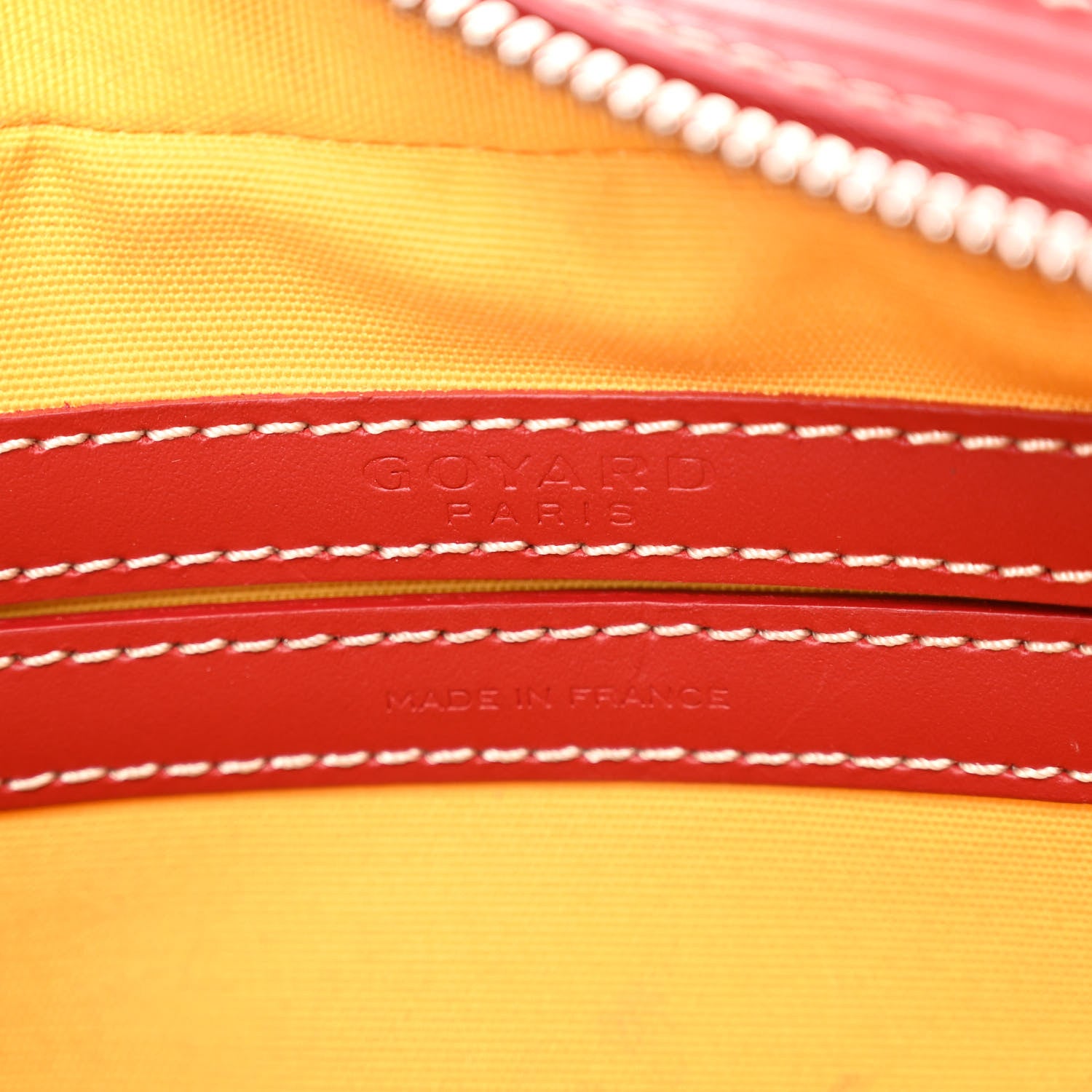 Goyard Goyardine Sac Cap Vert Red 6 of 9