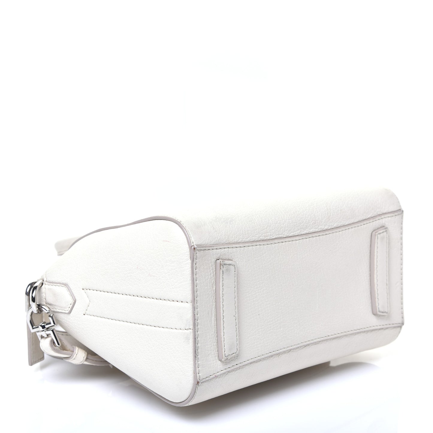 Sugar Goatskin Small Antigona Off White