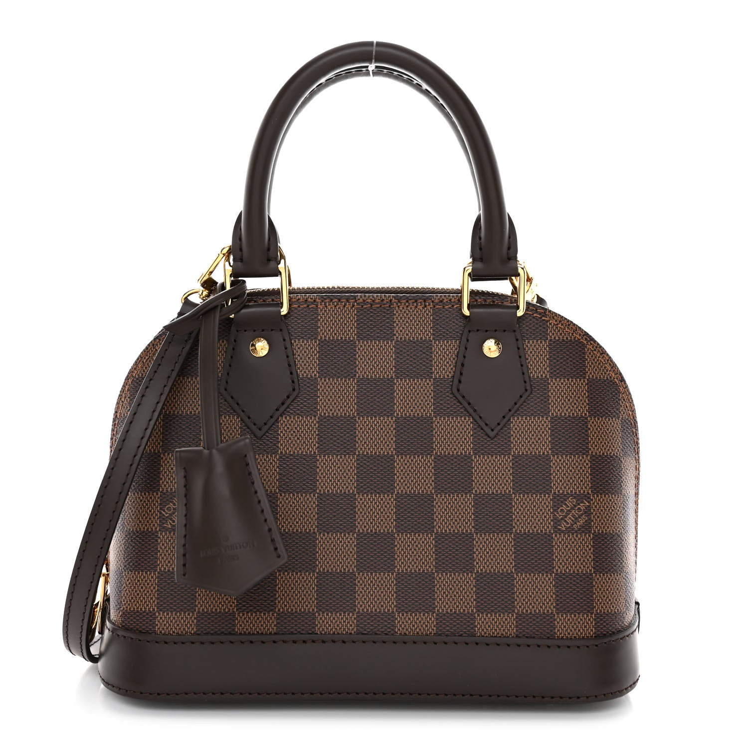 Louis Vuitton Damier Ebene Alma BB 1 of 9