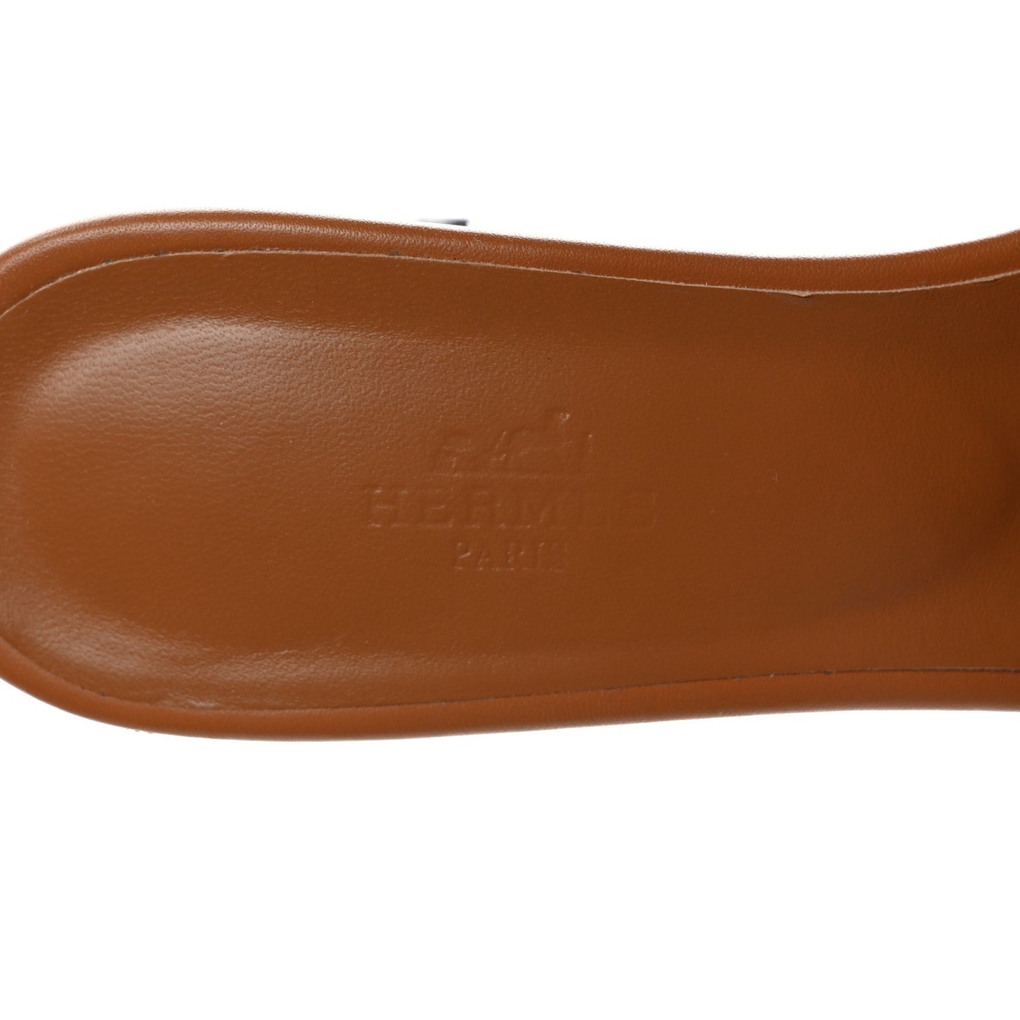 Calfskin Gigi 50 Sandals 38.5 Gold Black