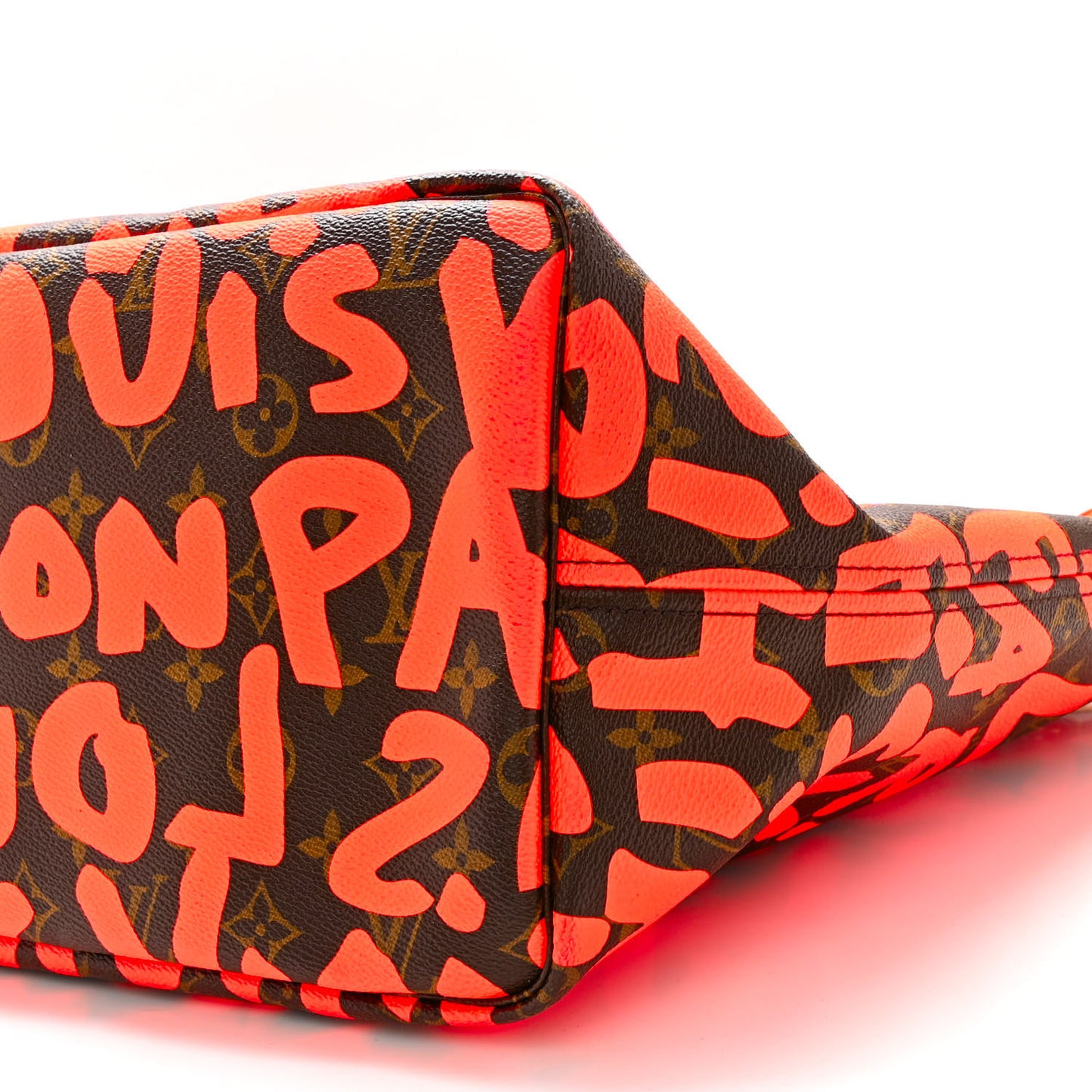 Monogram Graffiti Neverfull GM Orange