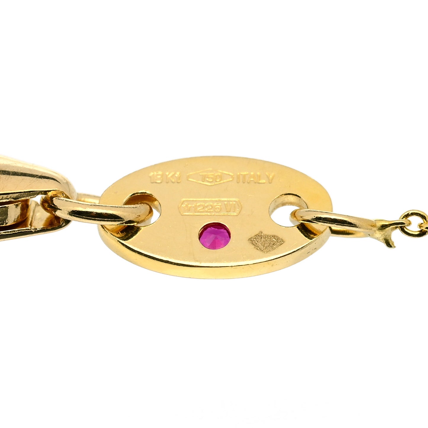 18K Yellow Gold Diamond By the Inch Five Station Bracelet