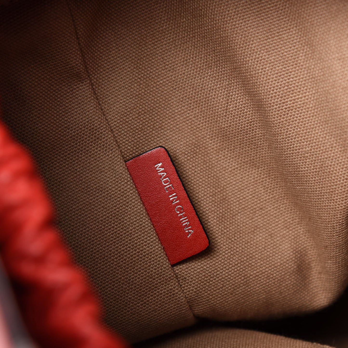 Grainy Calfskin Medium Ashby Hobo Cadmium Red