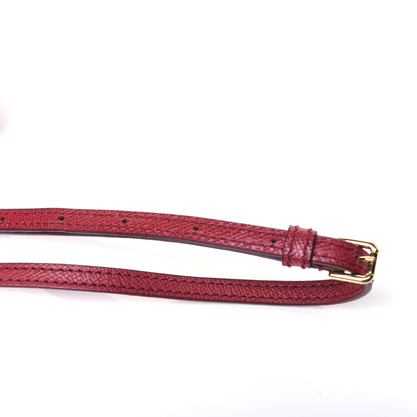 Dauphine Micro Miss Sicily Satchel Dark Red