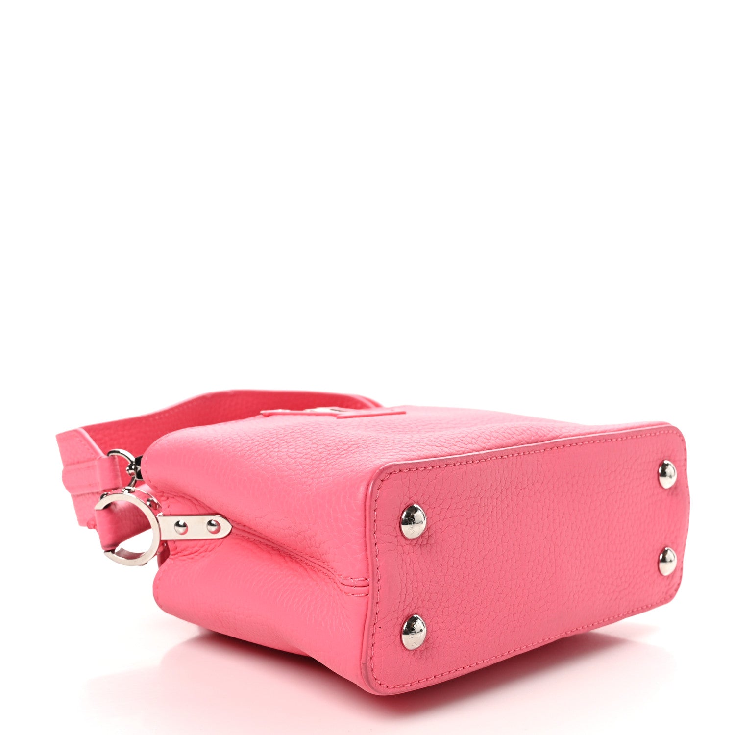 Louis Vuitton Taurillon Capucines Mini Pink 4 of 12
