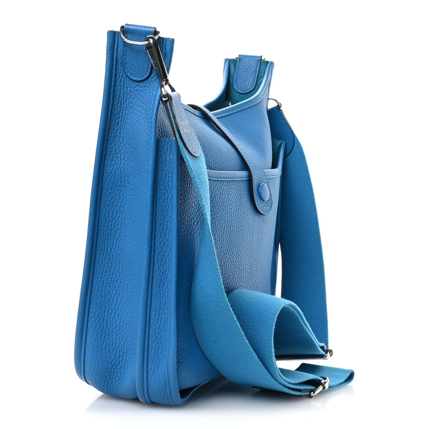 Taurillon Clemence EVELYNE III PM Bleu Zanzibar