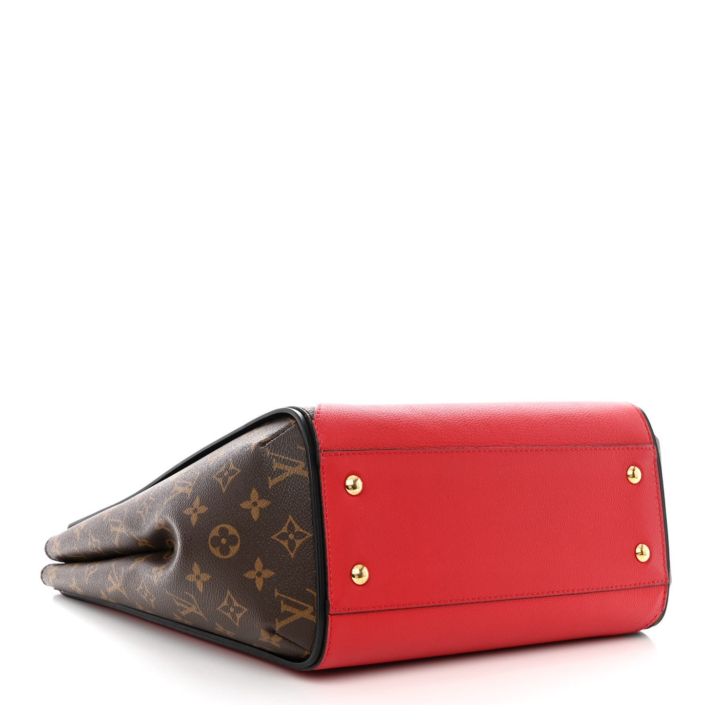 Calfskin Monogram Kimono Tote Cherry