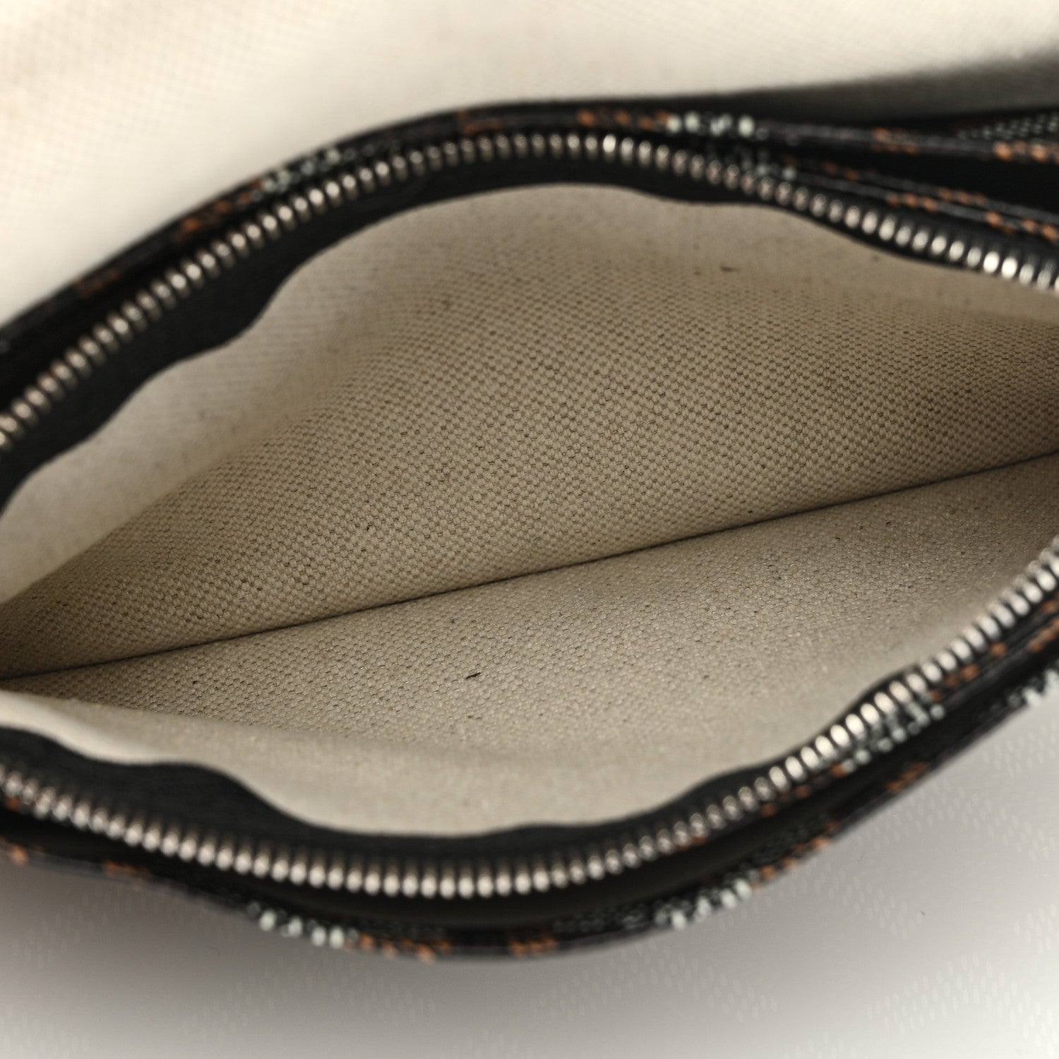 Goyard Goyardine Plumet Wallet Clutch Black 5 of 9