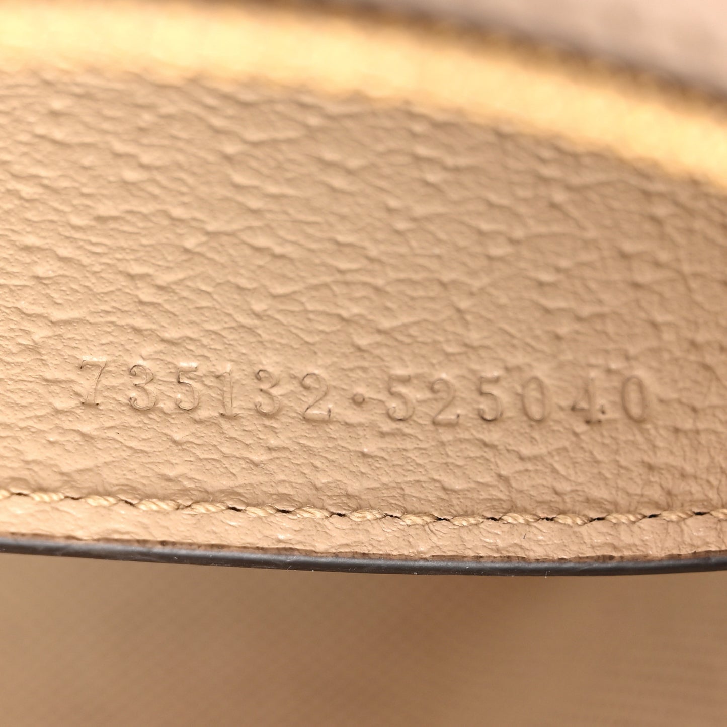 GG Supreme Monogram Textured Dollar Calfskin Web Small Ophidia GG Handbag Beige Mystic White Oatmeal