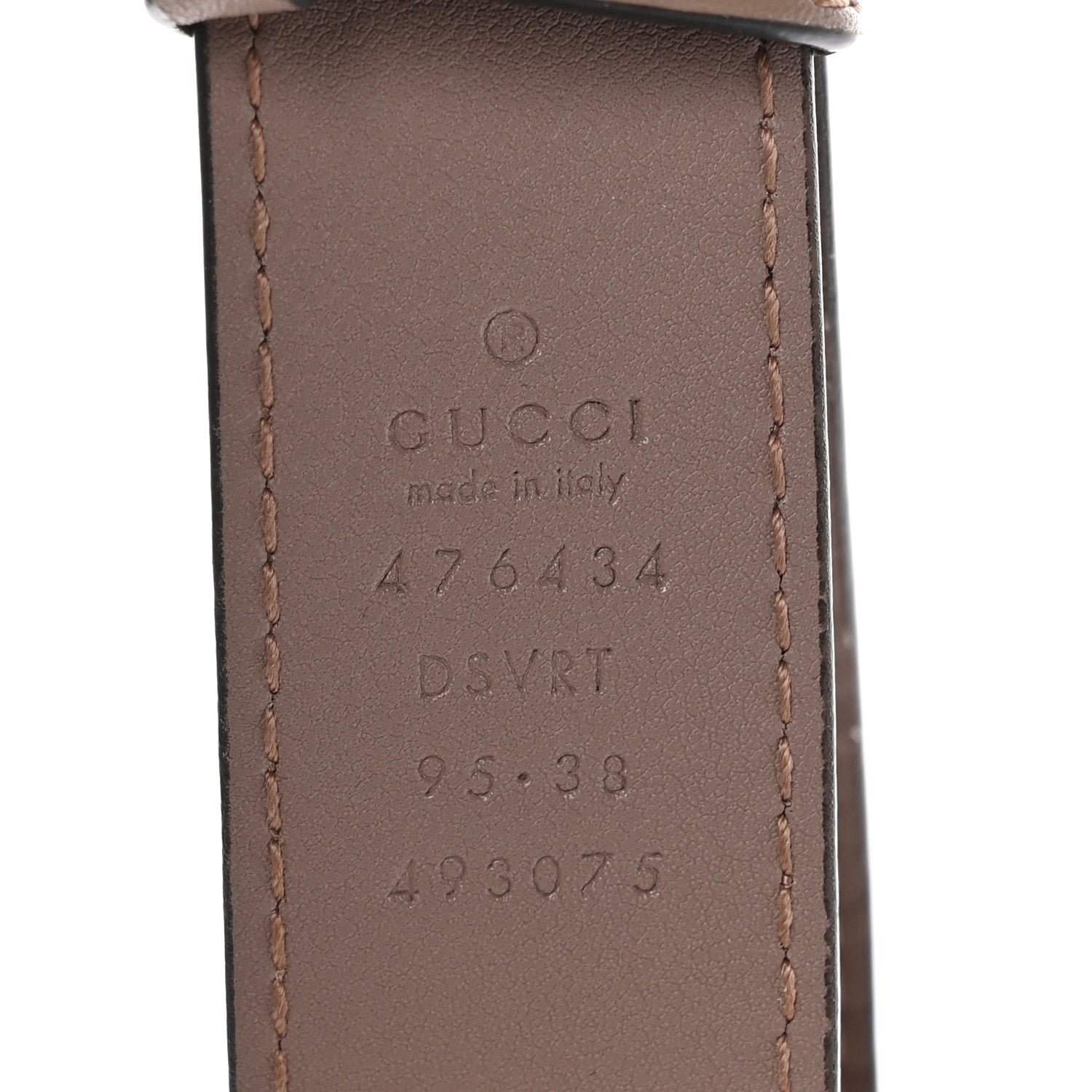 Gucci Calfskin Matelasse GG Marmont Belt Bag 95 38 Porcelain Rose 9 of 11