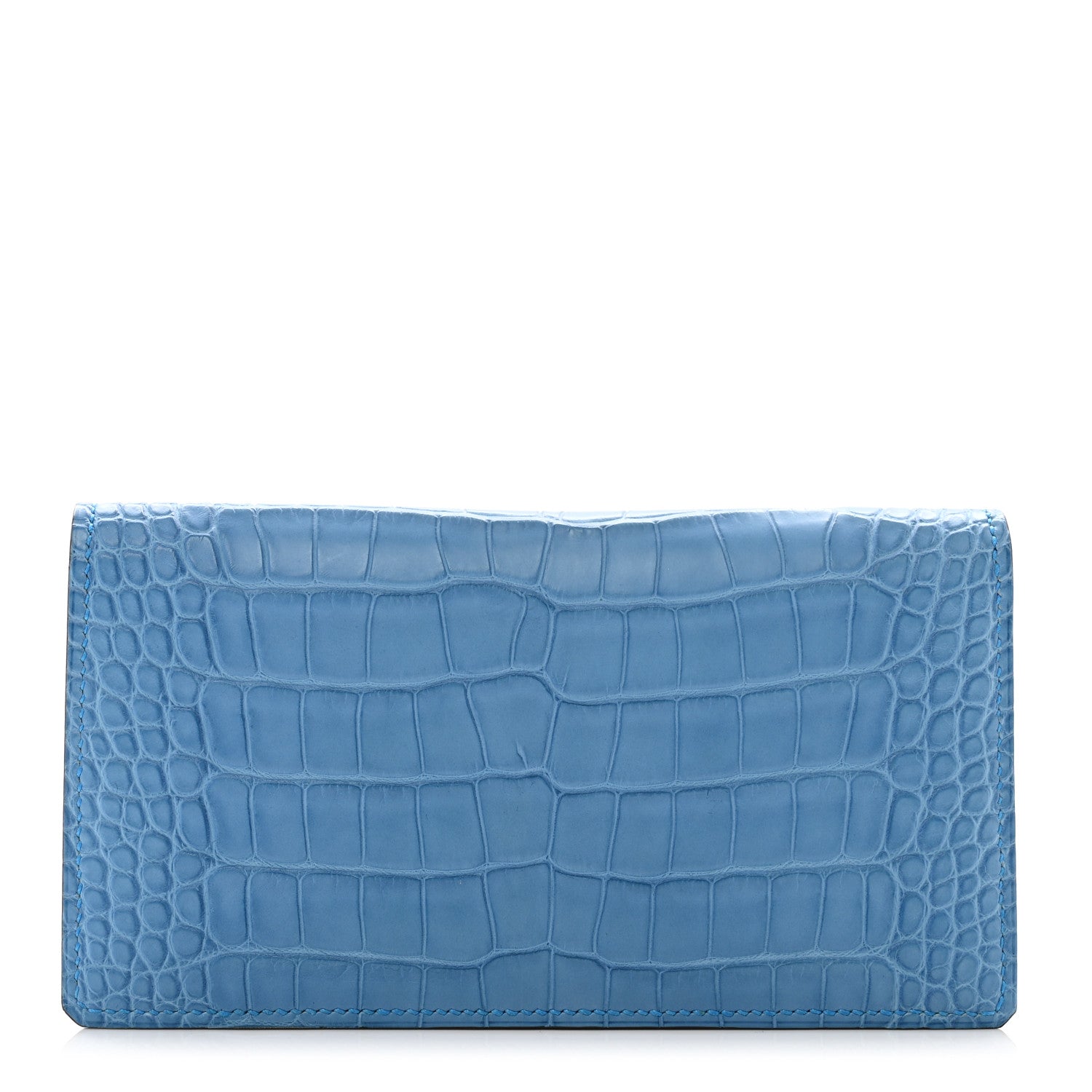 Hermes Matte Alligator Smart Classic Case Mykonos 1 of 6