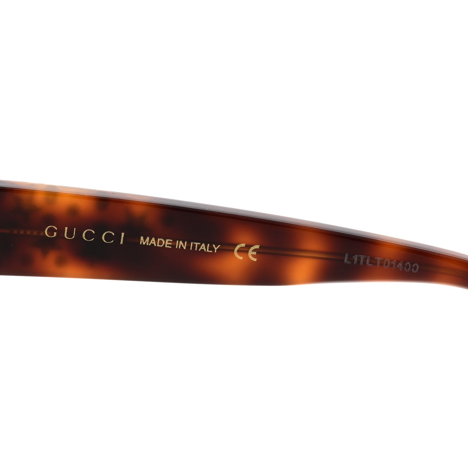 Gucci Acetate Stars Cat Eye Sunglasses GG0116S Havana 5 of 6