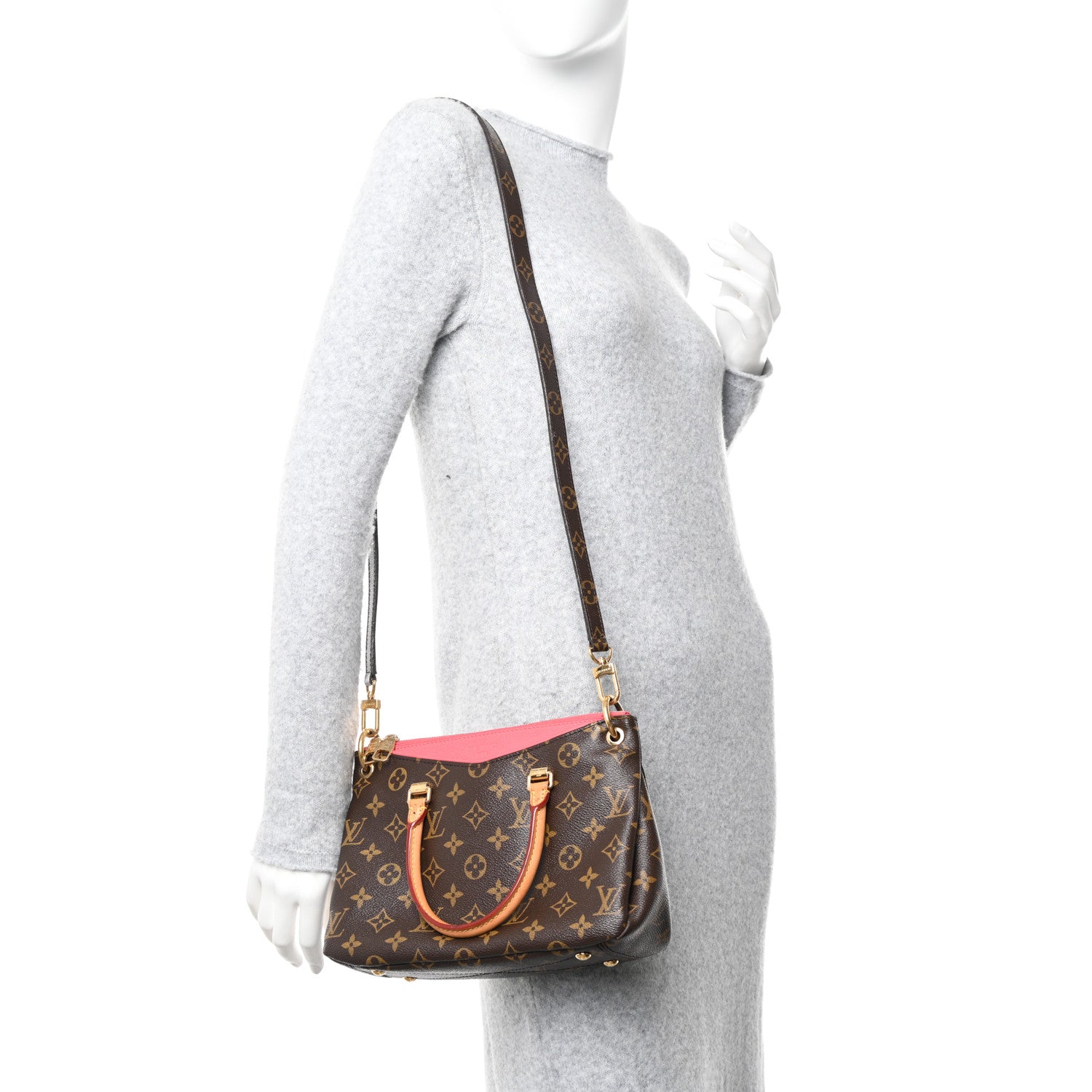 Louis Vuitton Monogram Pallas BB Litchi 2 of 11