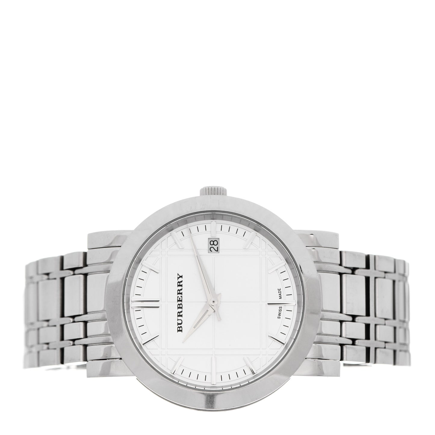 Stainless Steel 38mm Heritage Quartz Watch BU1872
