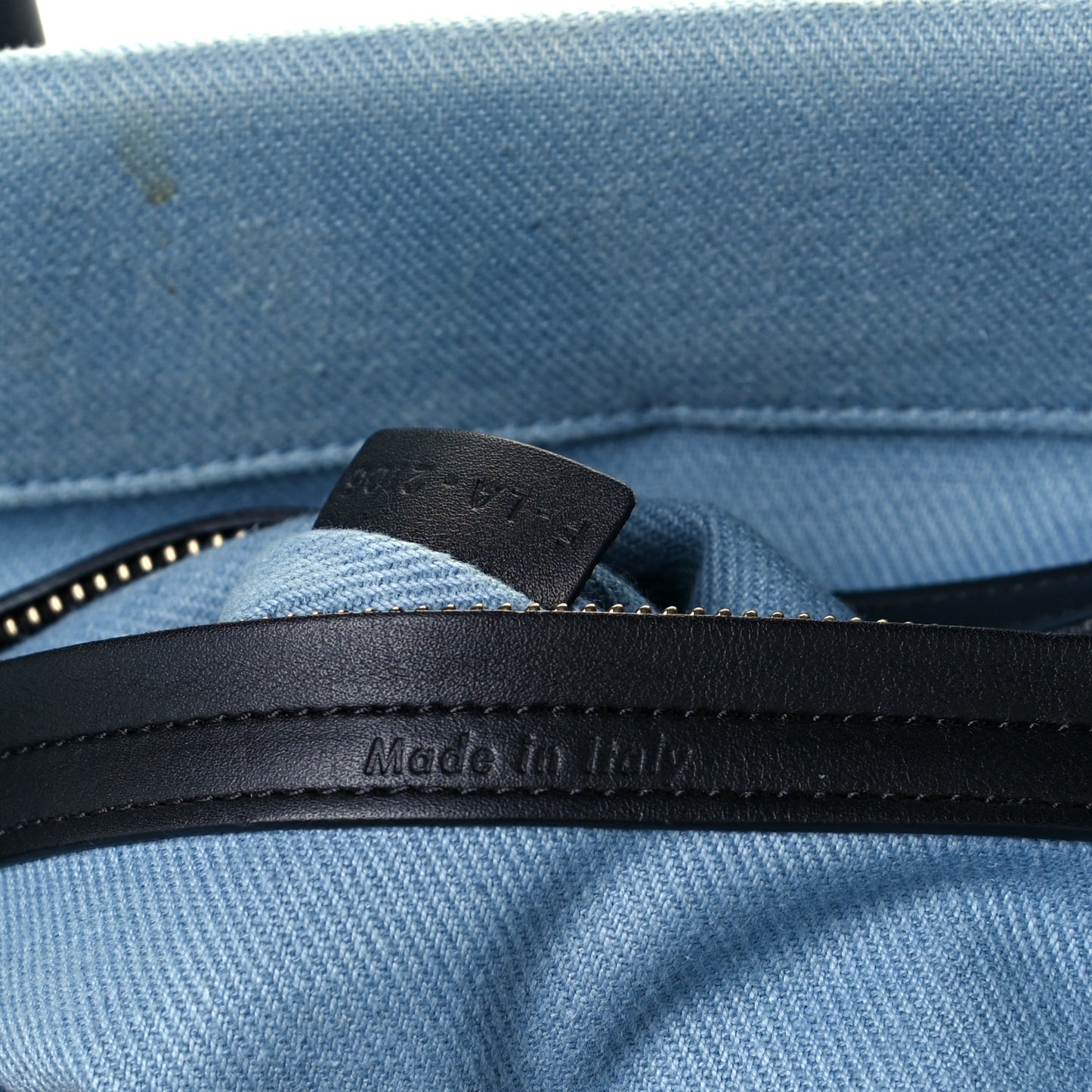 Cotton Canvas Medium Phantom Luggage Blue