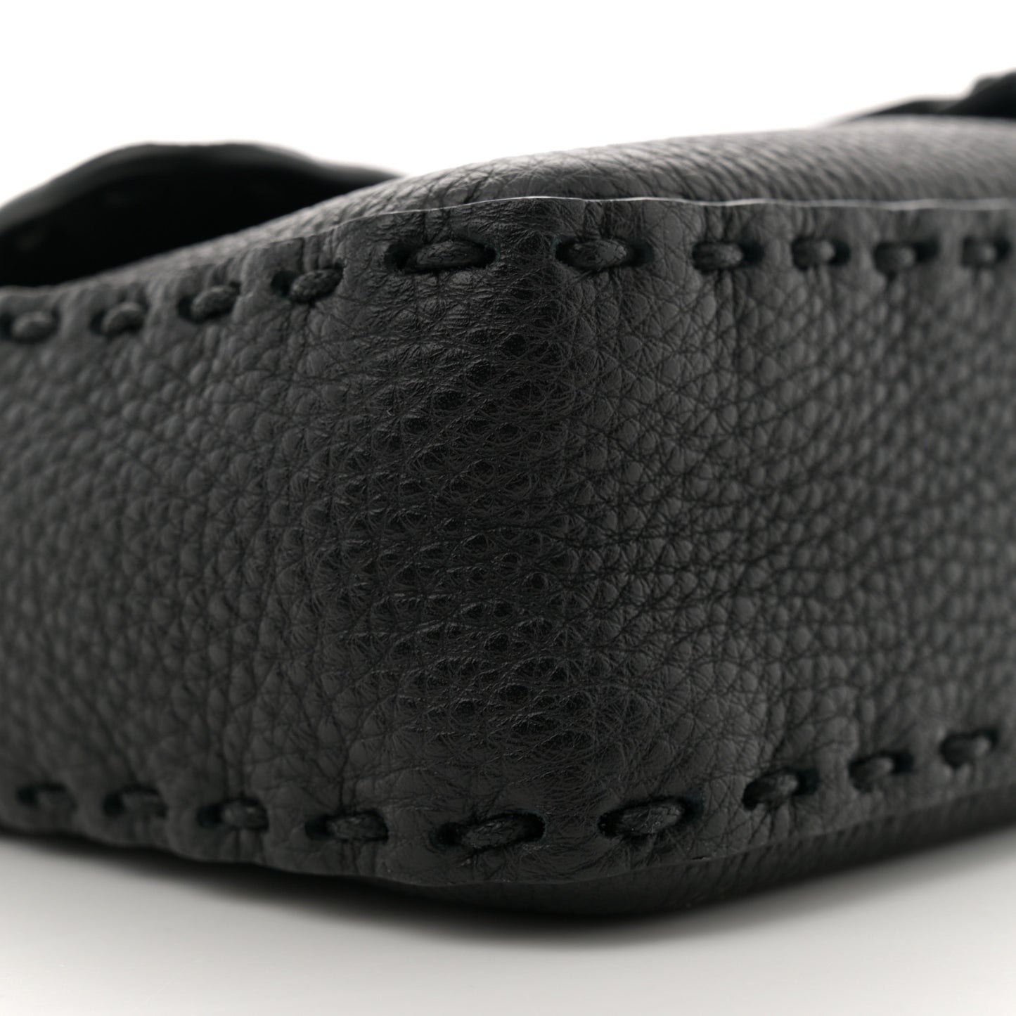 Cuoio Romano Selleria Baguette Black Black
