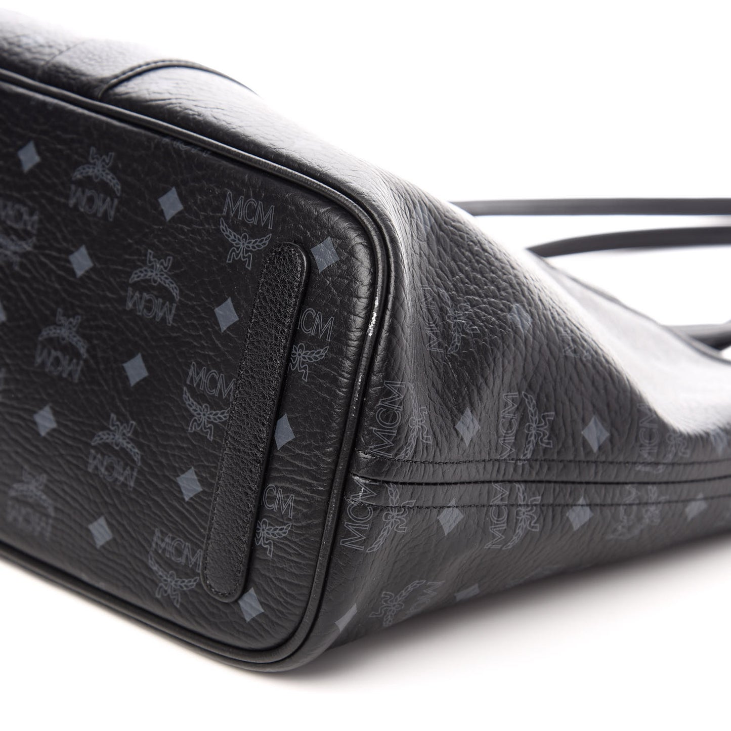 Visetos Medium Liz Reversible Shopper Tote Black
