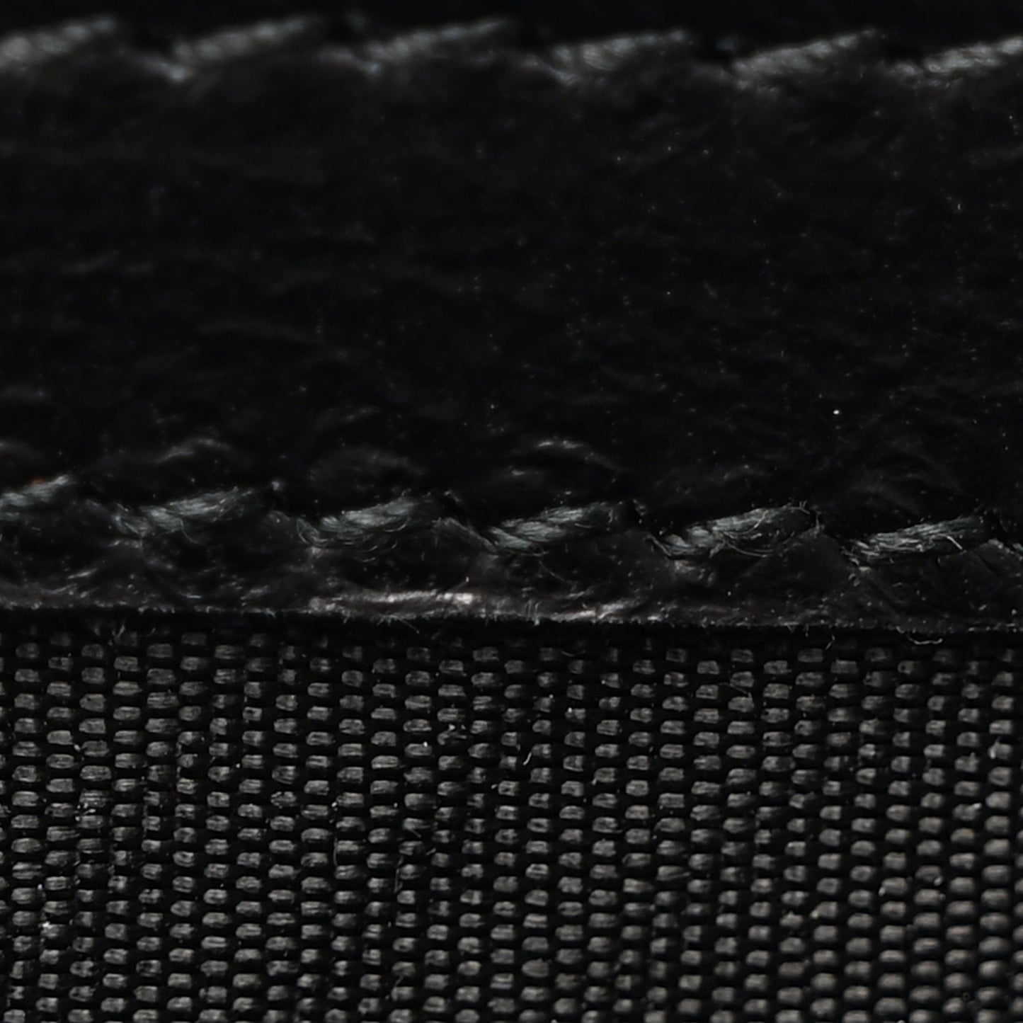 ALEXANDER MCQUEEN Calfskin Studded Wallet on Chain Black