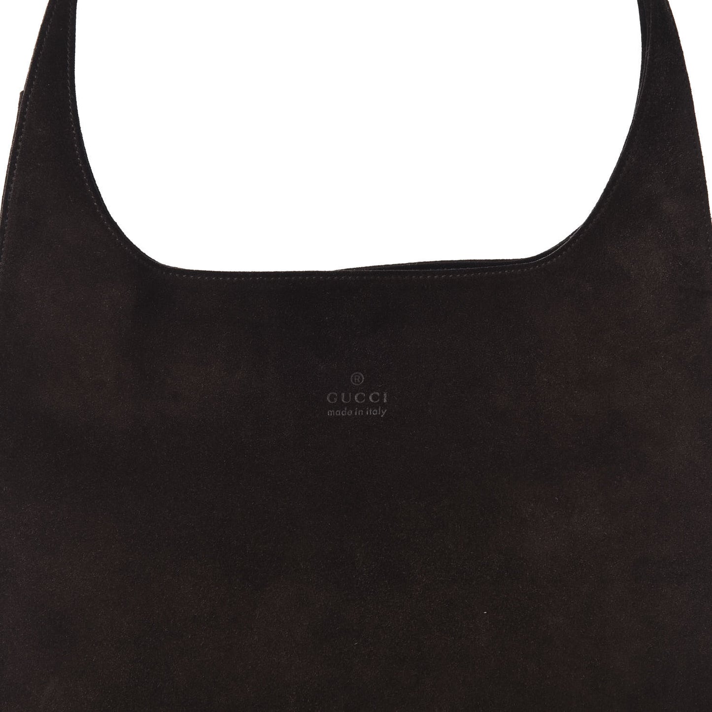 Suede Shoulder Bag Brown