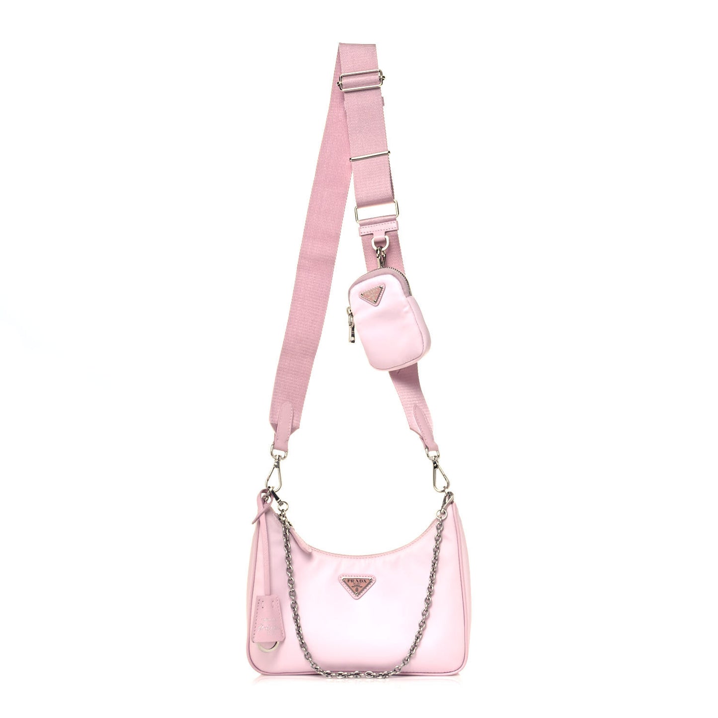 Nylon Re-Edition 2005 Shoulder Bag Alabastro