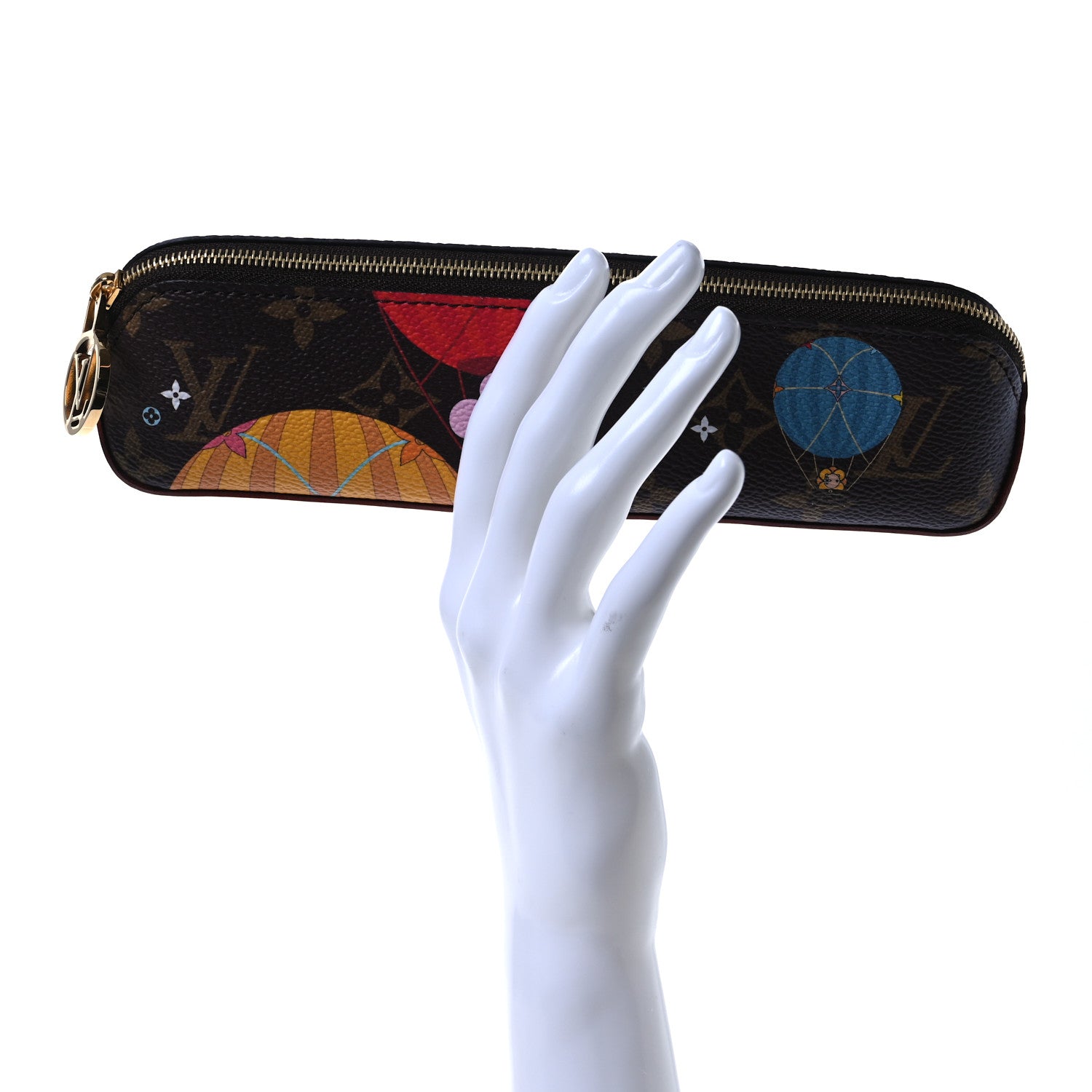 Louis Vuitton Monogram 2022 Christmas Animation Paris Vivienne Balloon Elizabeth Pencil Pouch 2 of 7