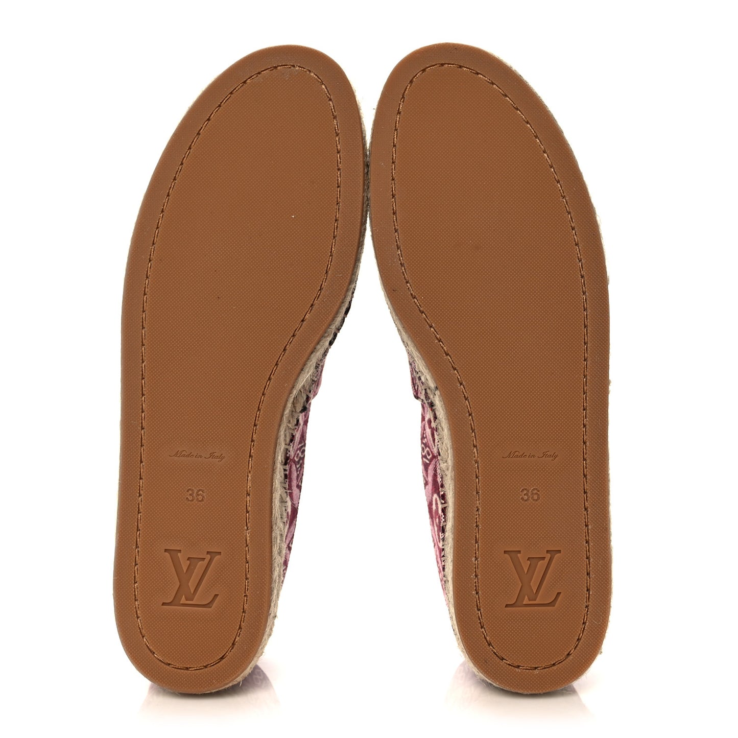 Jacquard Since 1854 Starboard Espadrille Flats 36 Bordeaux