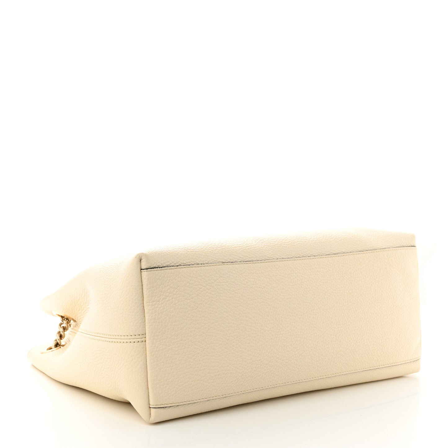 Cellarius Calfskin Medium Soho Chain Shoulder Bag Ivoire