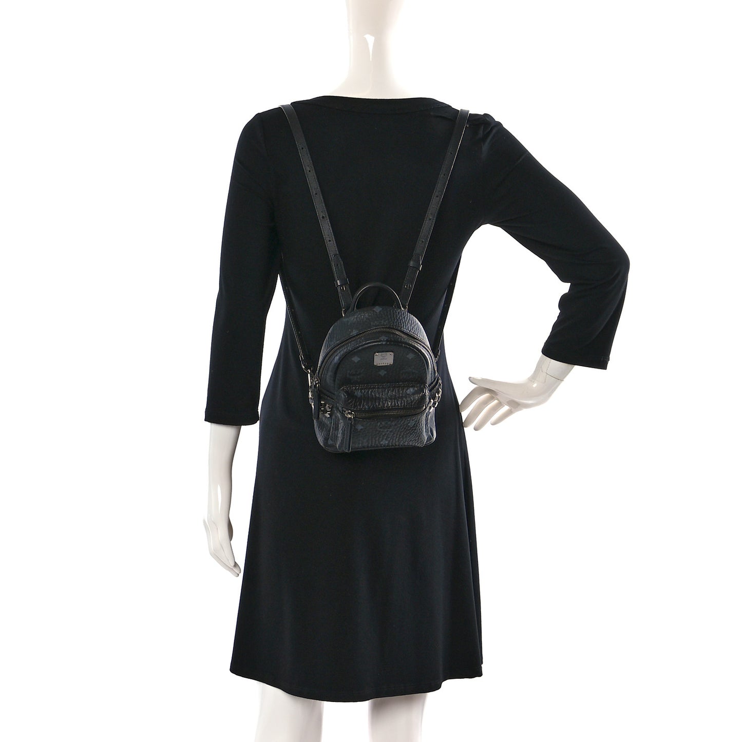 Visetos Side Stud X-Mini Stark Bebe Boo Backpack Black