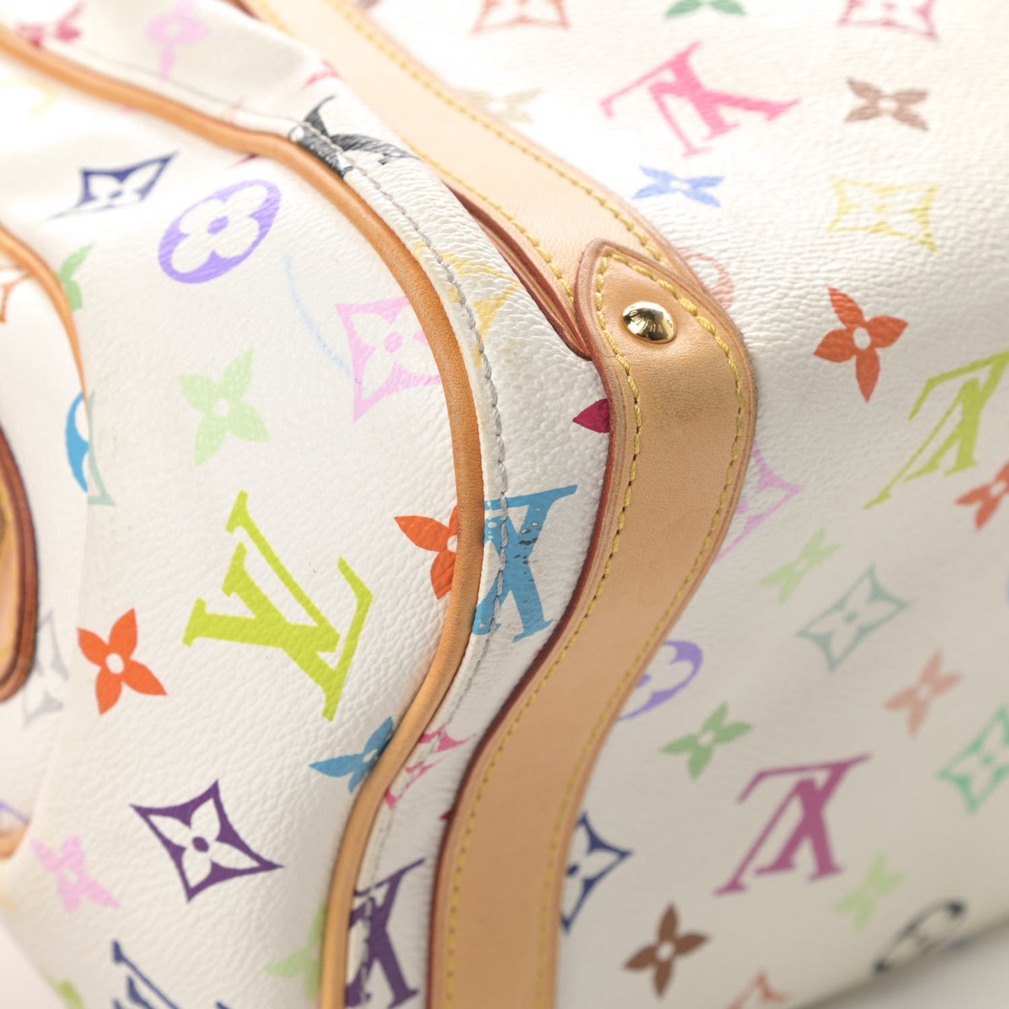 Monogram Multicolor Priscilla White
