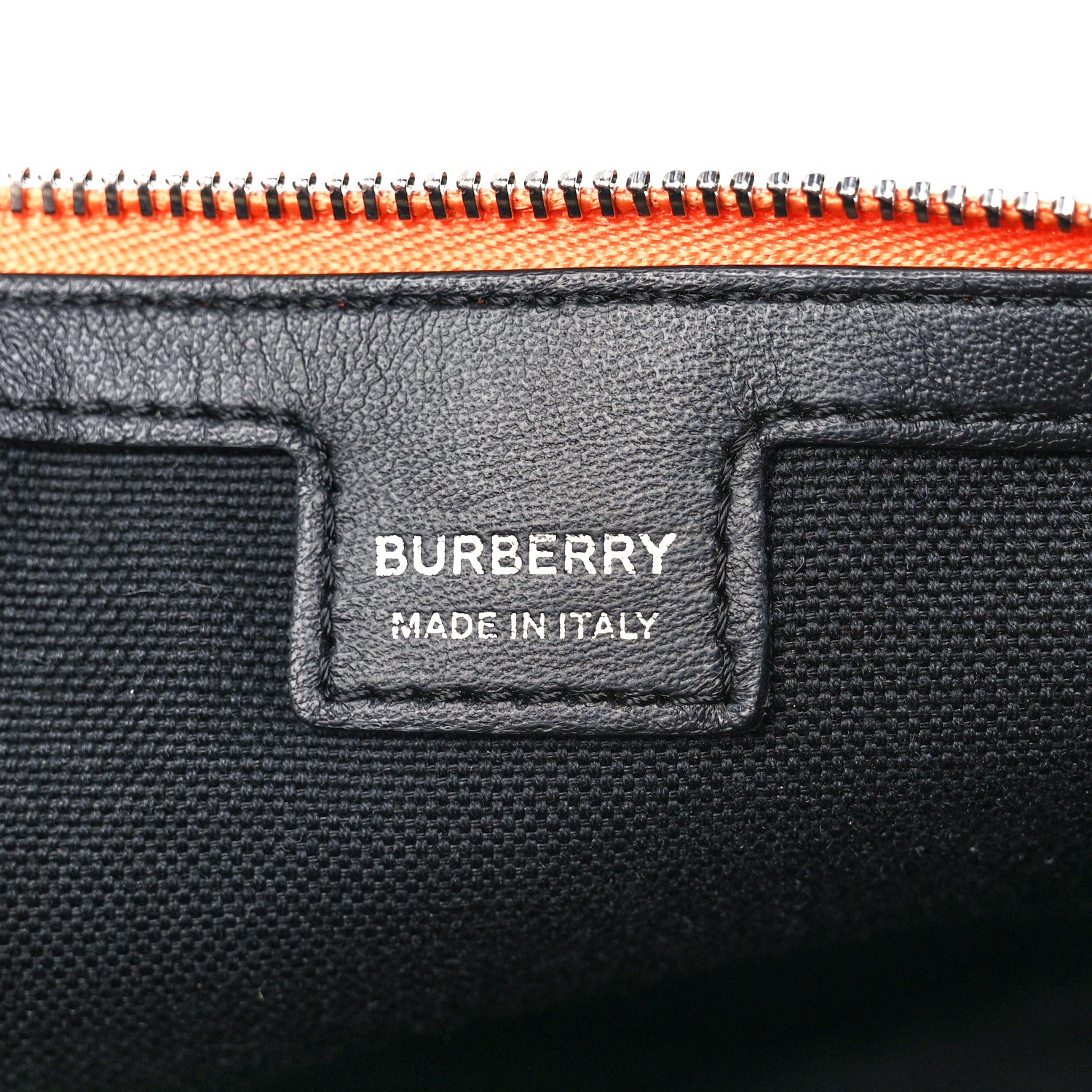 Burberry Smooth Calfskin Double Olympia Shoulder Bag Deep Orange 8 of 14