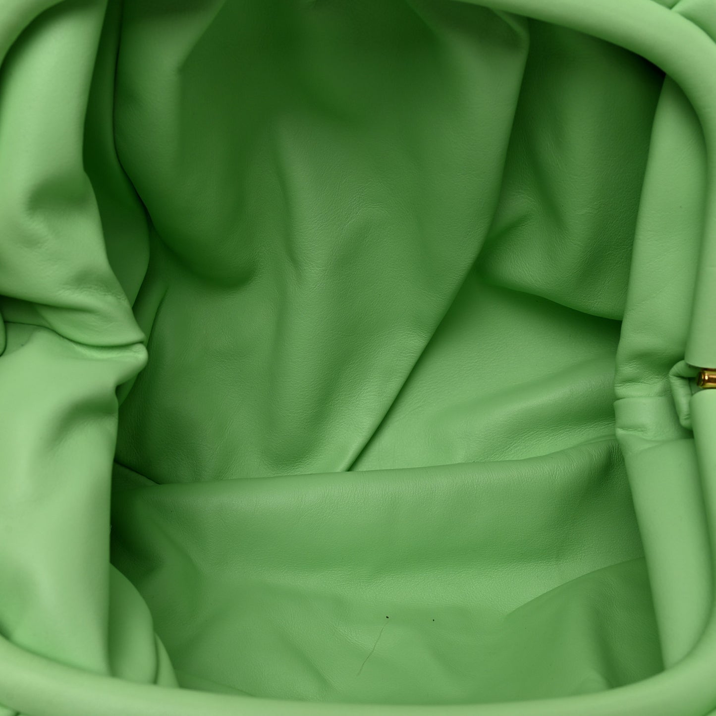 Calfskin Teen Pouch Wasabi