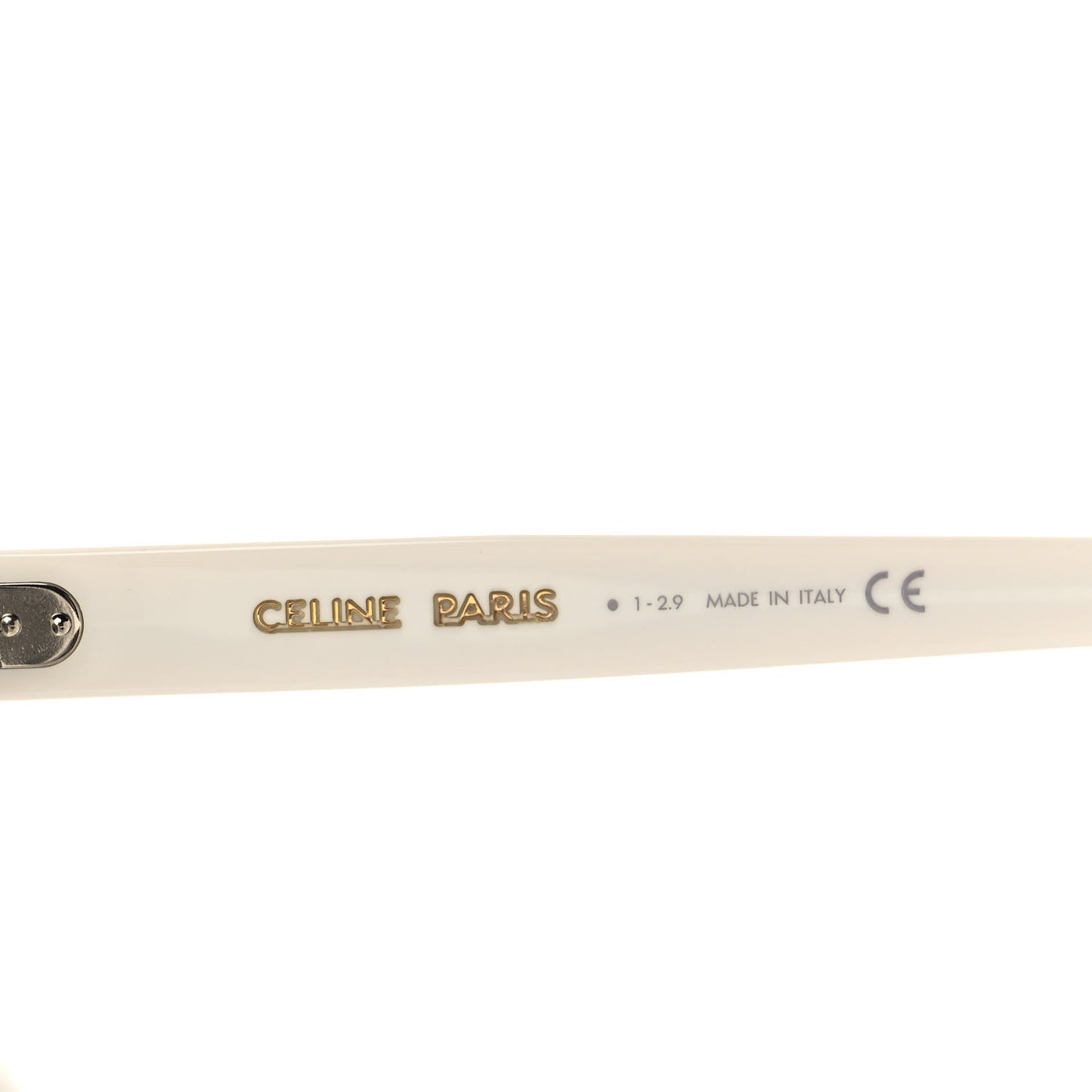 Acetate Cat Eye Sunglasses CL40095U White
