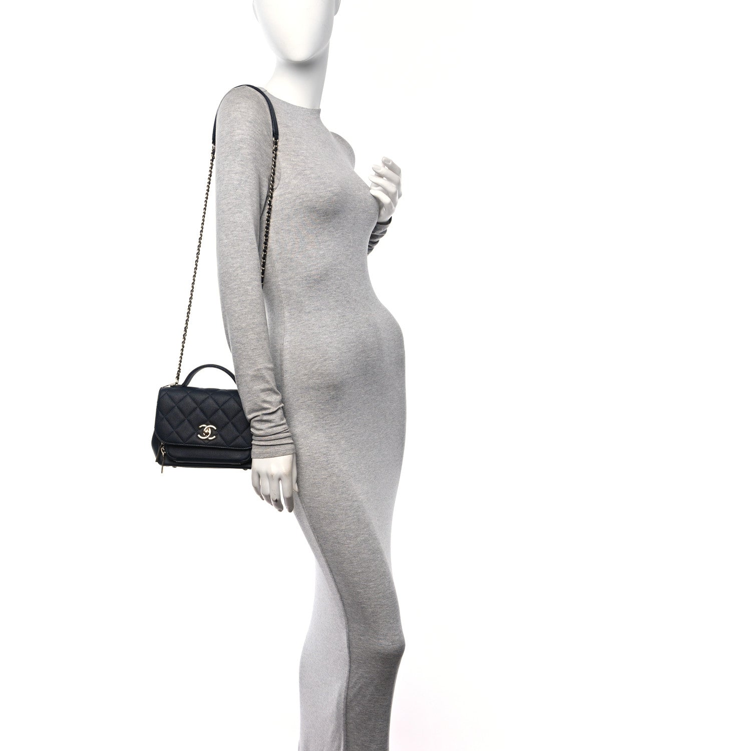 Chanel Caviar Quilted Small Business Affinity Flap Black 2 of 10