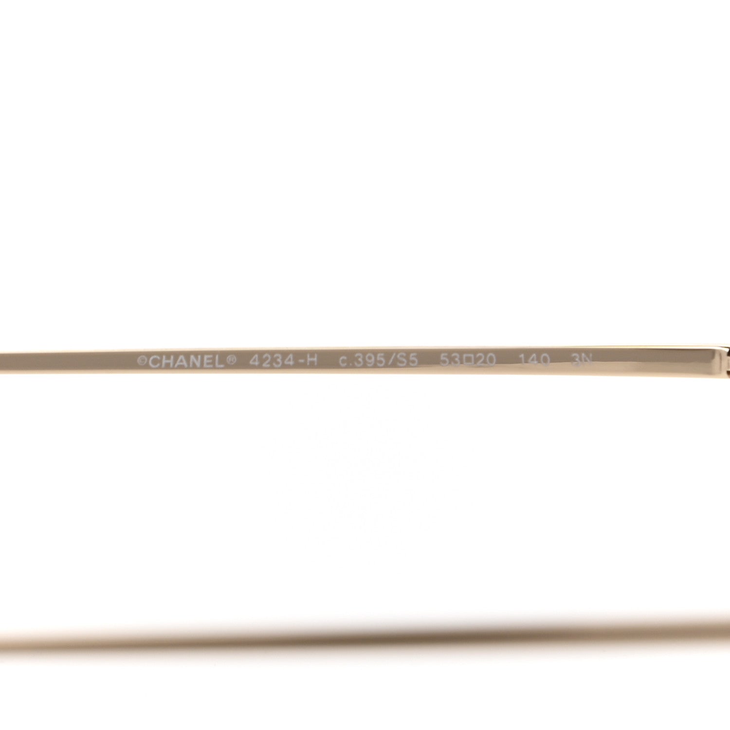 Chanel Pearl Round Sunglasses 4234-H Light Brown 7 of 8