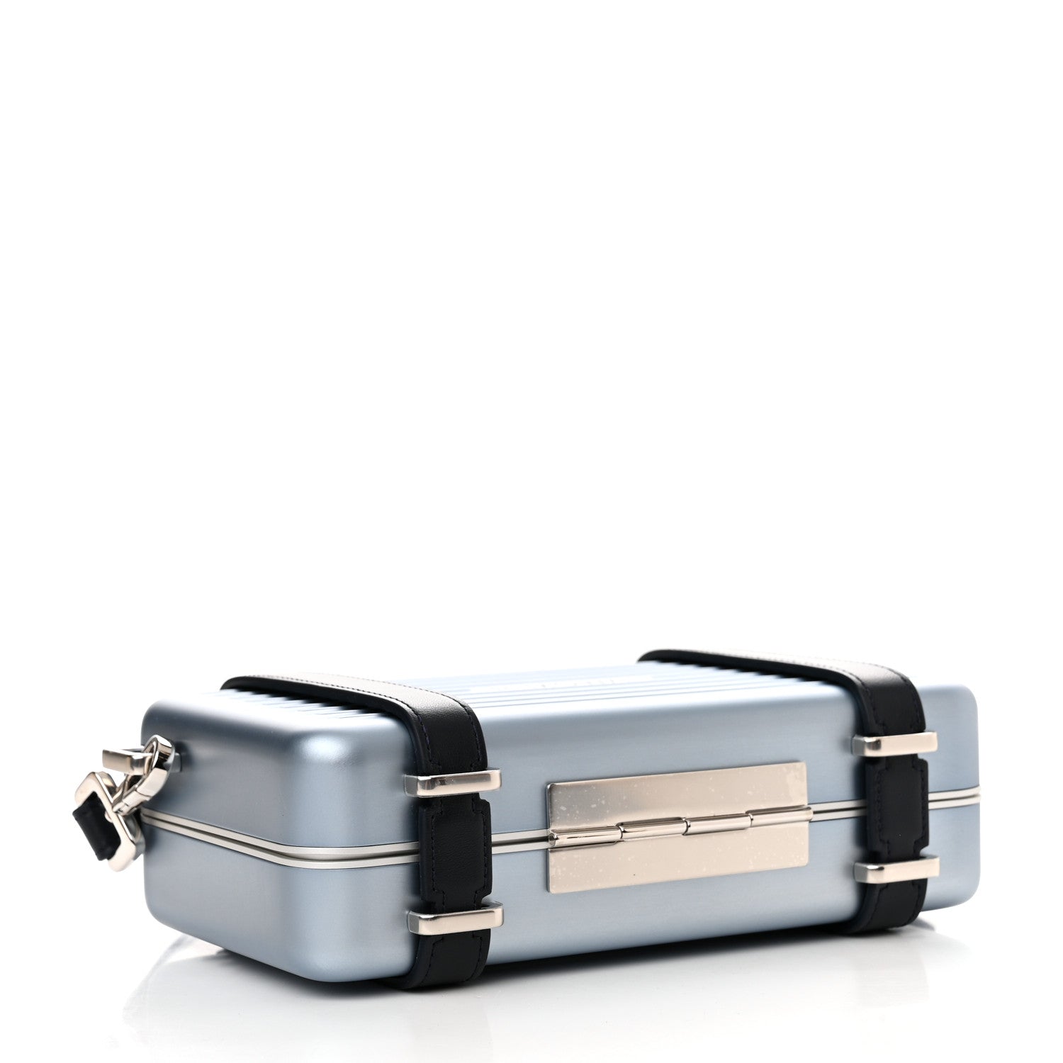 Christian Dior X RIMOWA Aluminum Personal Clutch On Strap Bleu 4 of 12