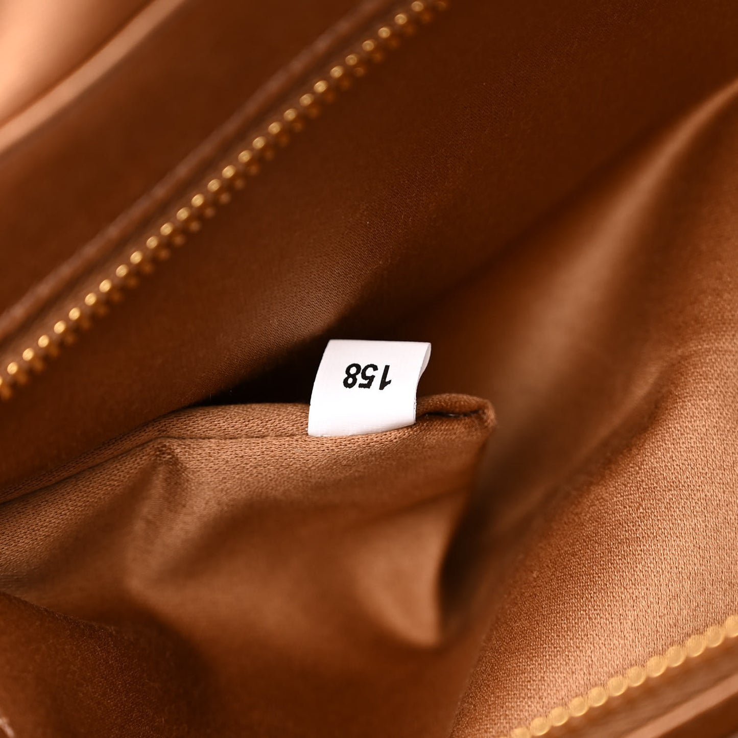 Nappa Matelasse Large Arcadie Top Handle Bag Caramel