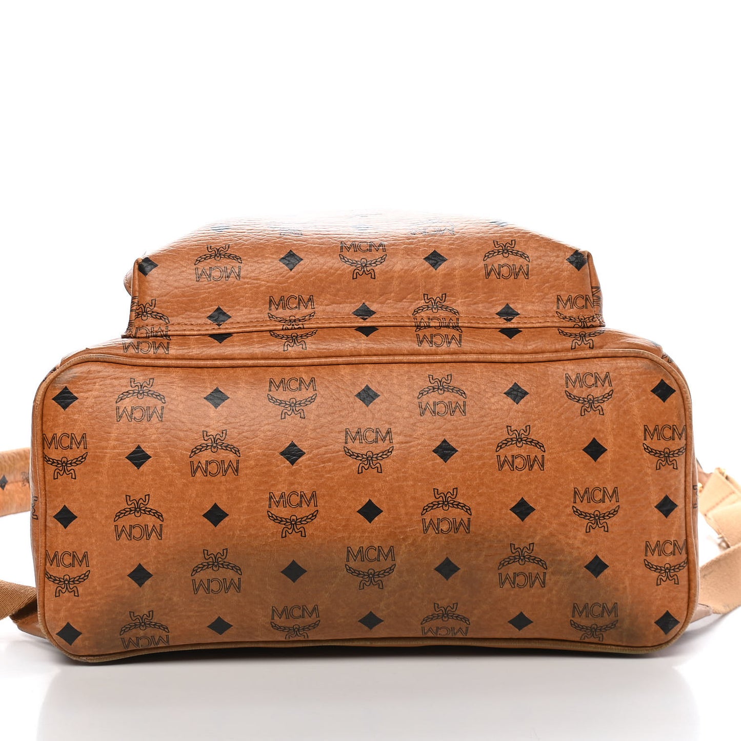 Visetos Medium Side Studs Stark Backpack Cognac