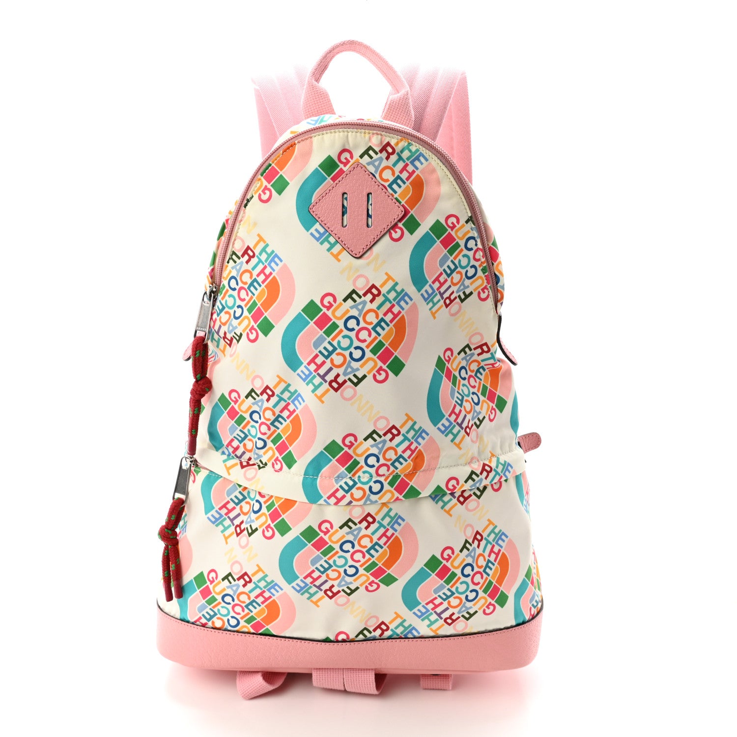 Gucci X THE NORTH FACE Econyl Nylon Medium Backpack Ivory